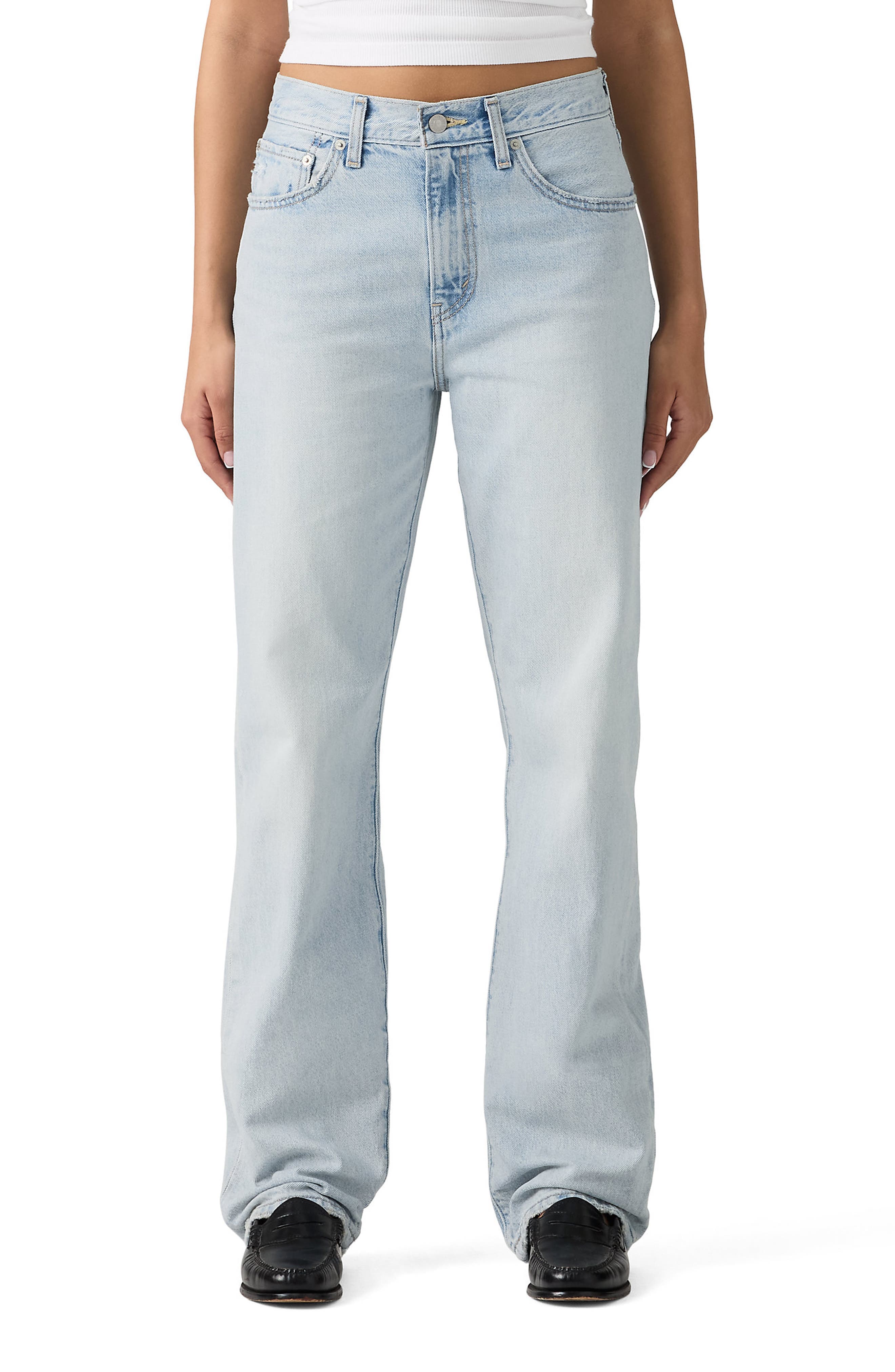 Easy High Waist Dad Jeans - image 1