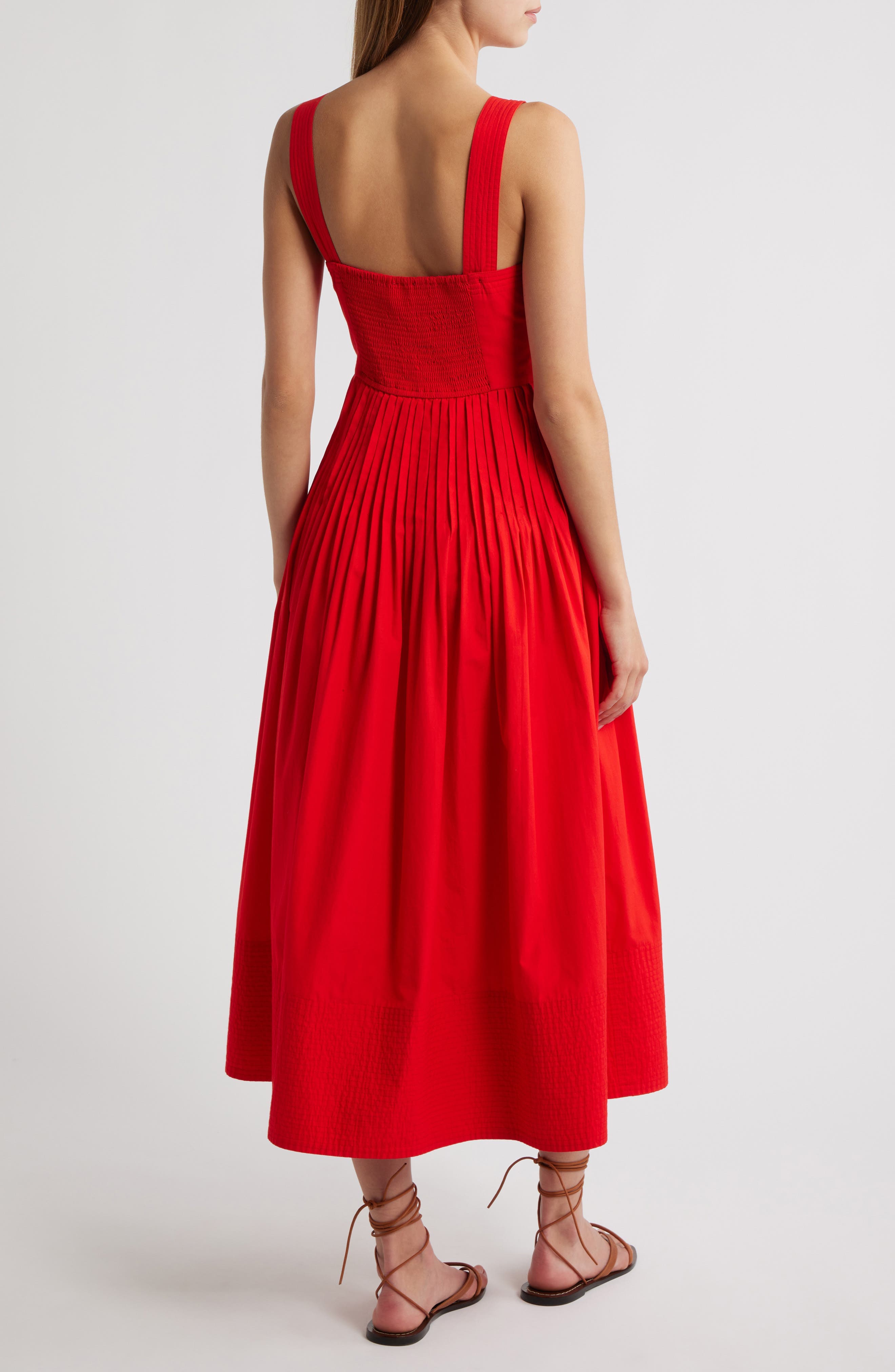 The Day Break Pleated Sleeveless Maxi Dress - image 2