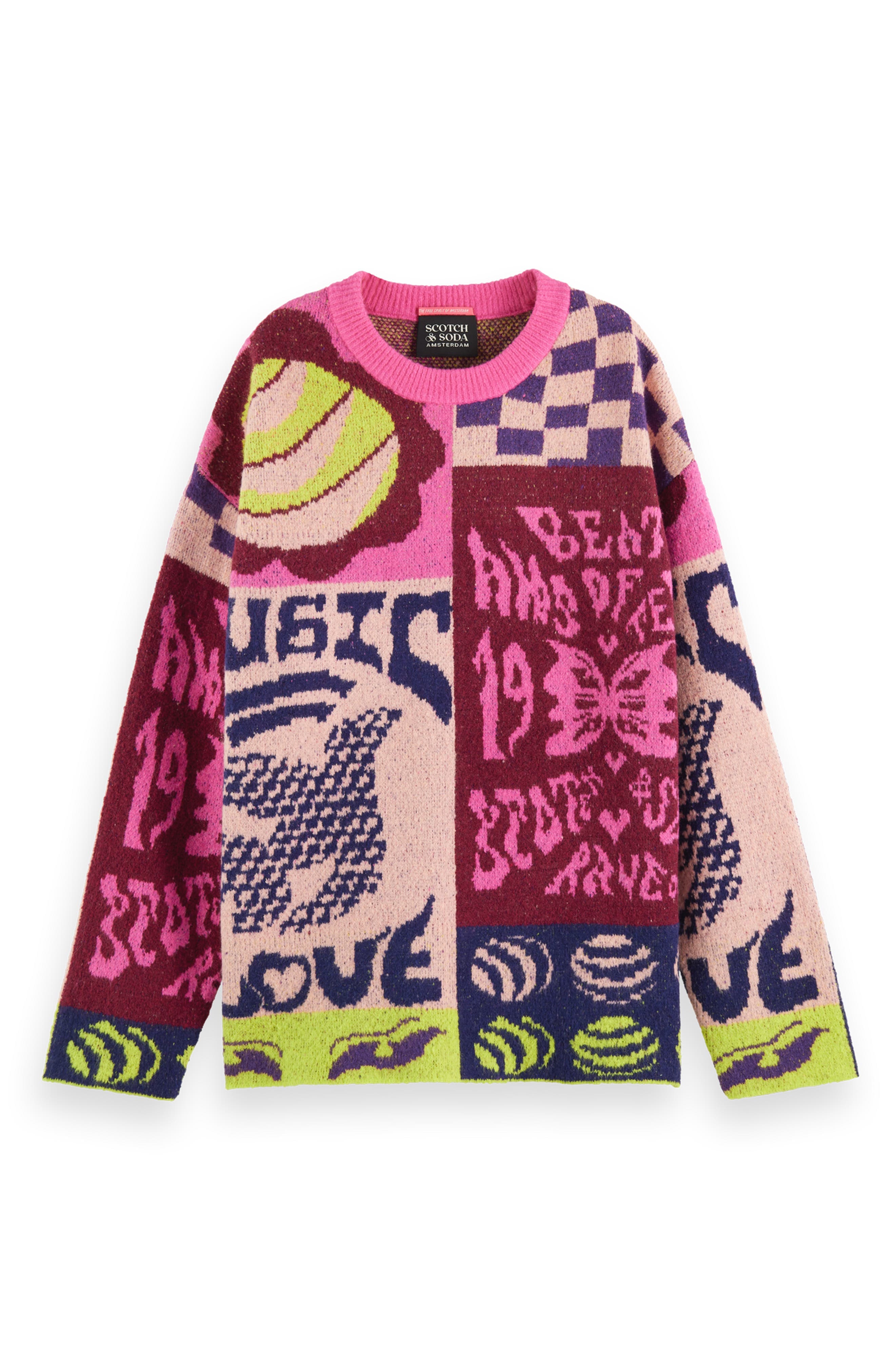 Oversize Graphic Sweater
