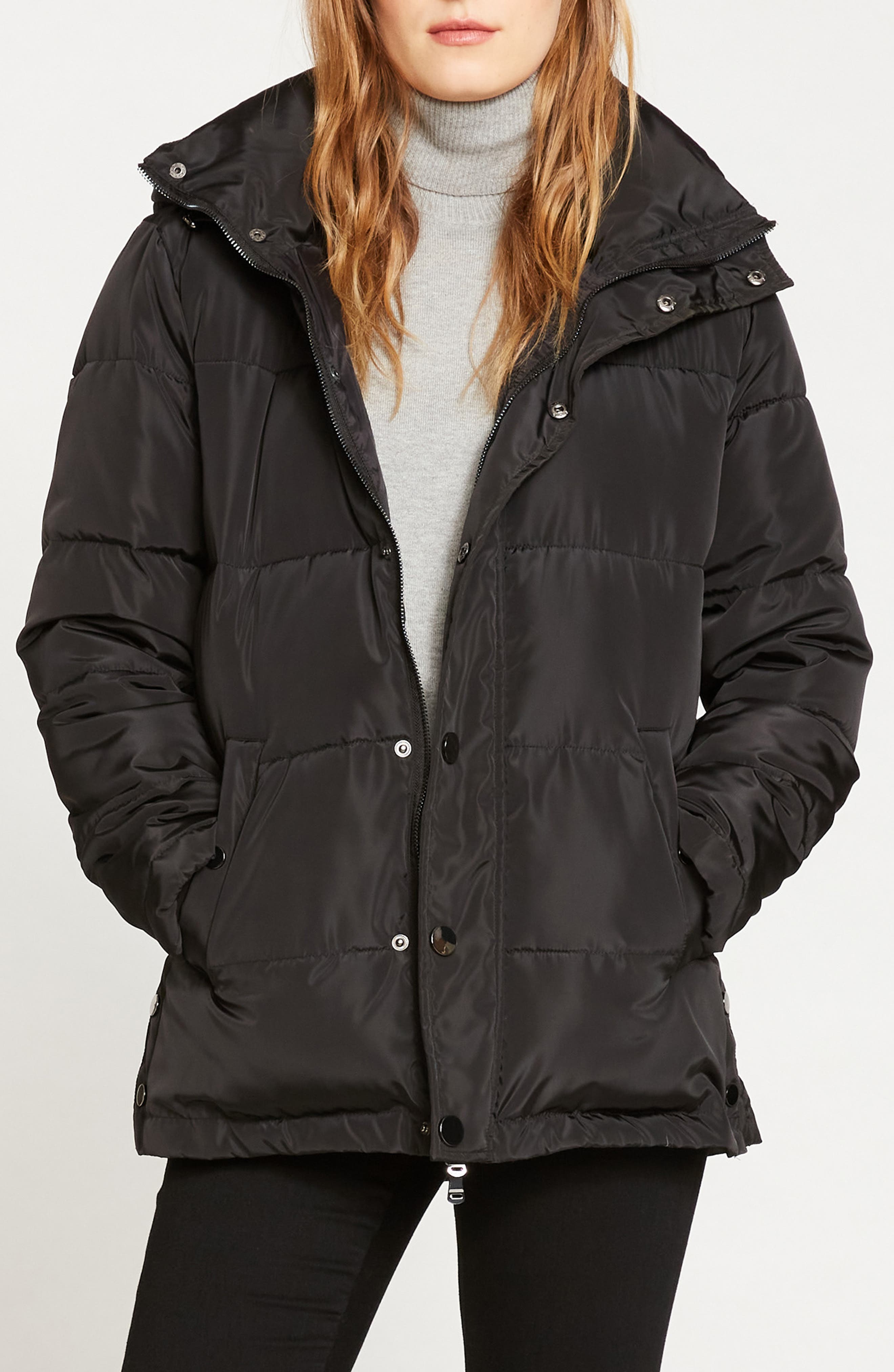 Rainier Short Hooded Puffer Jacket - image 1