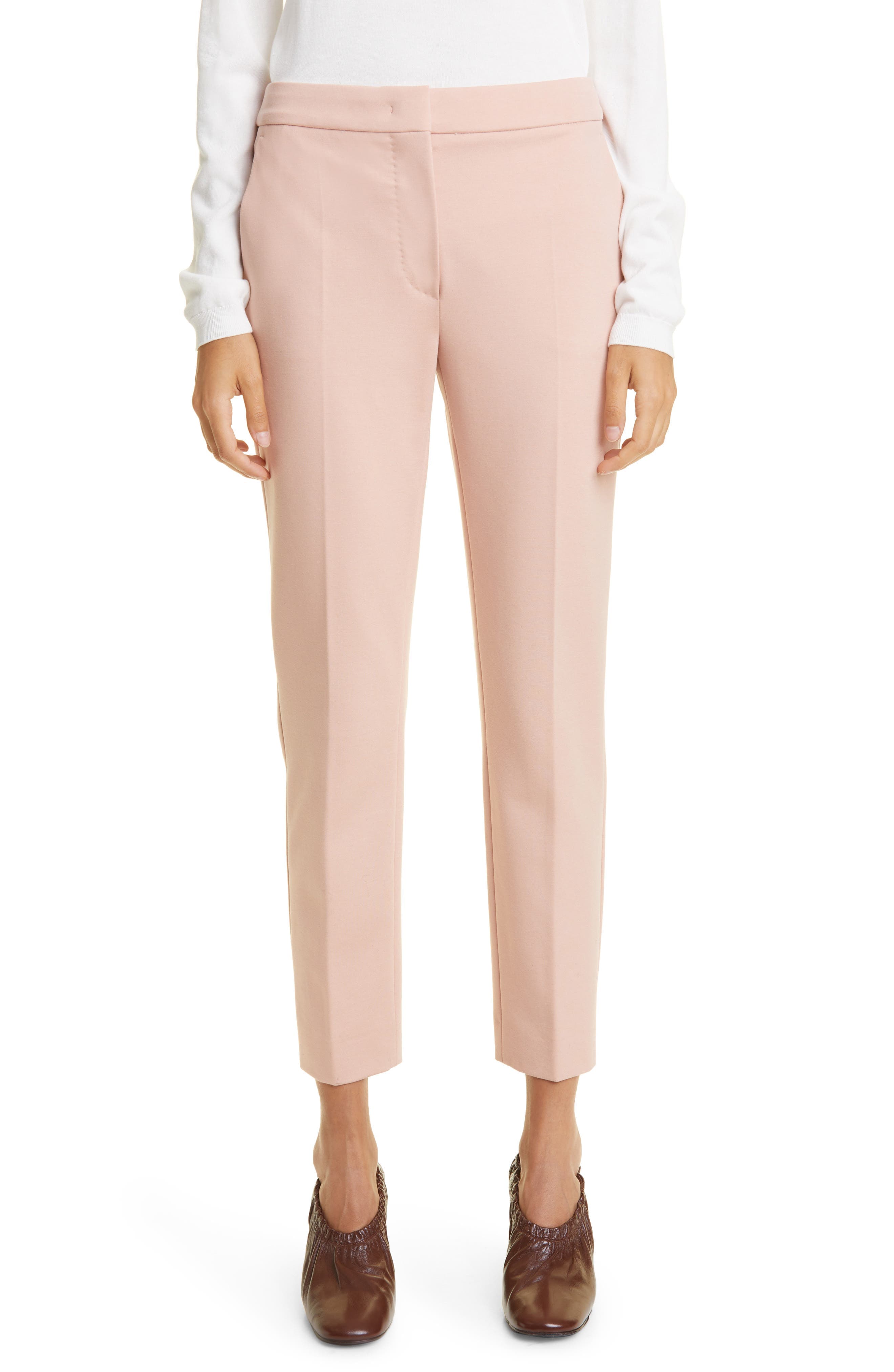 Pegno Slim Fit Jersey Ankle Pants - image 1