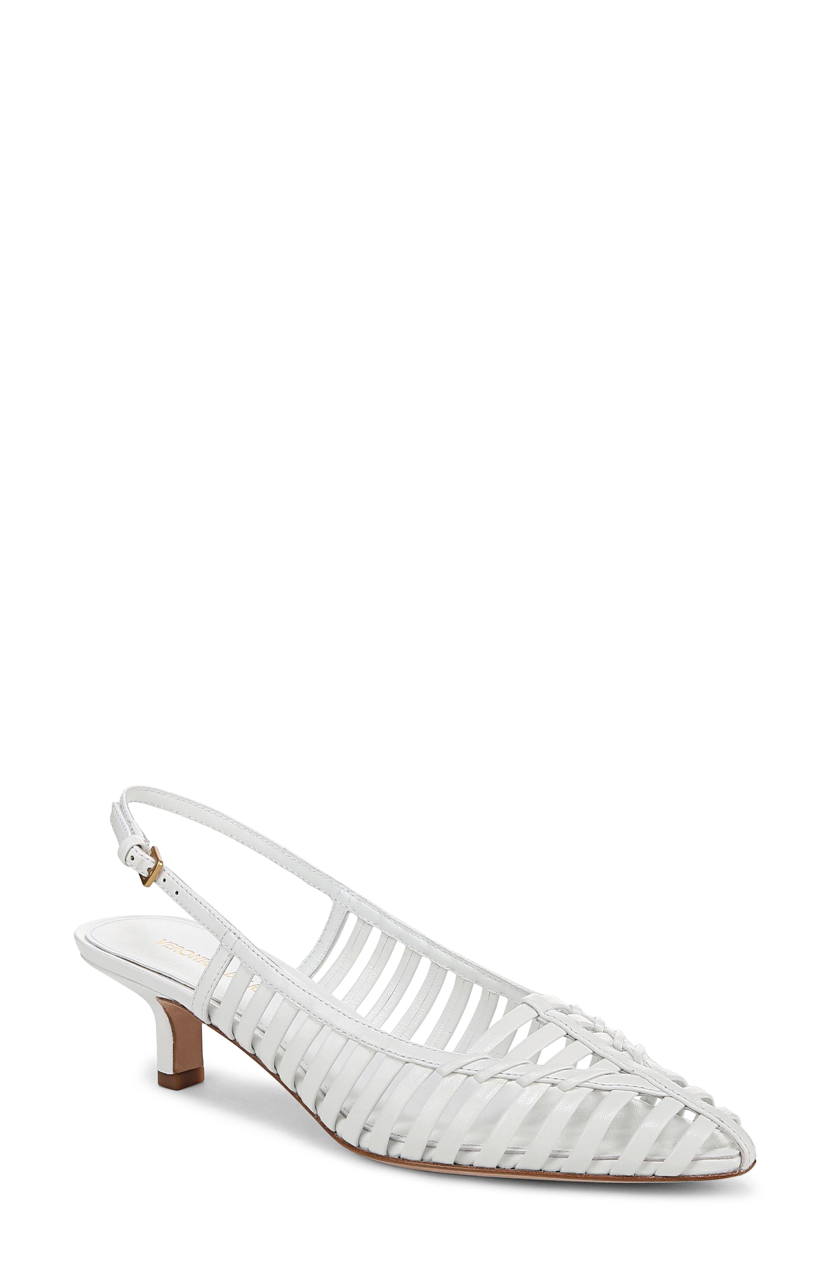 Britte Kitten Heel Slingback Pump - image 1