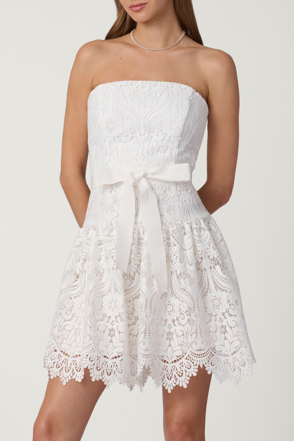 Midnight Medallion Lace Ester Dress - image 1