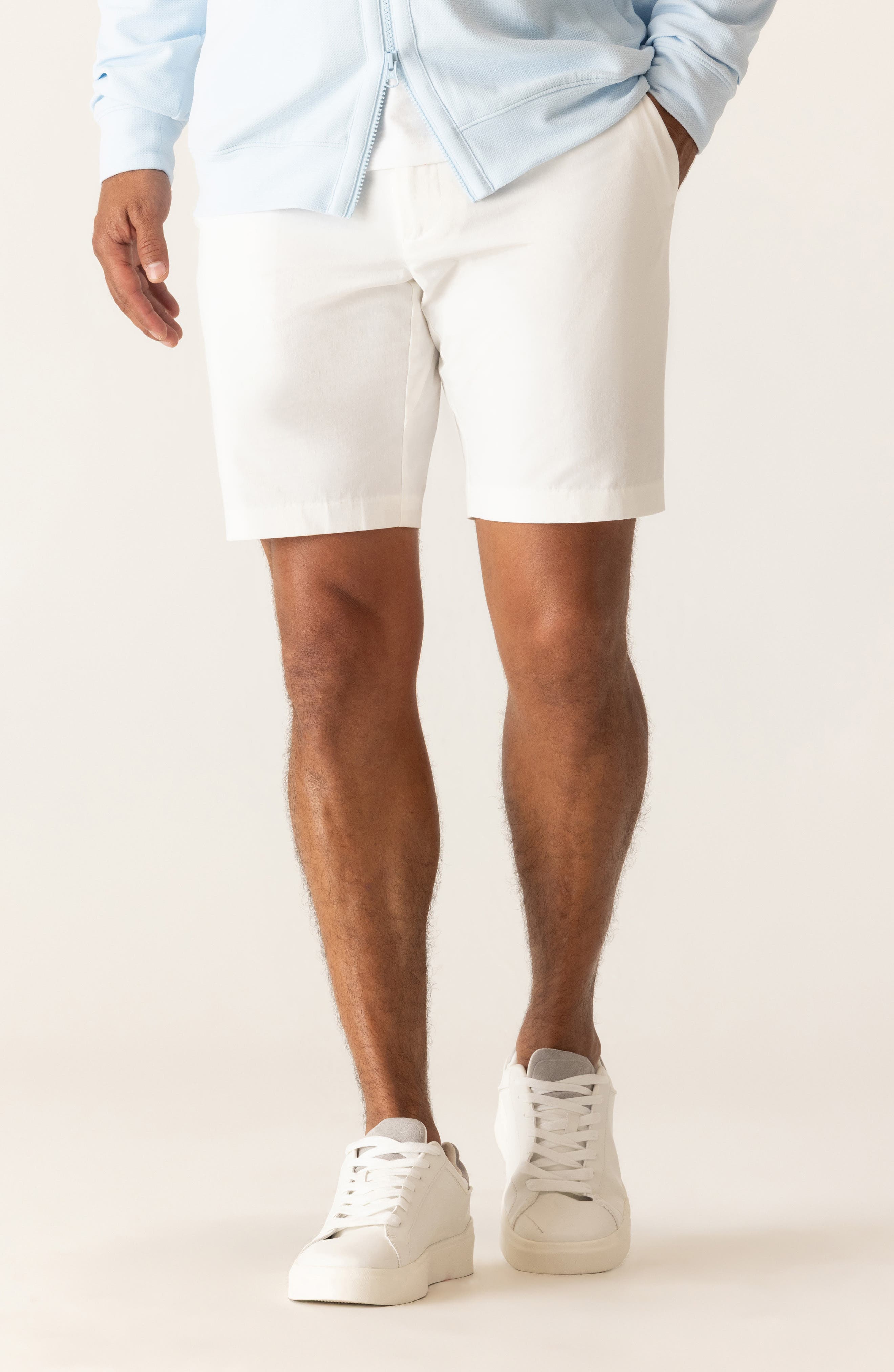 Galaxy 8.5-Inch Bermuda Flat Front Stretch Twill Shorts - image 3
