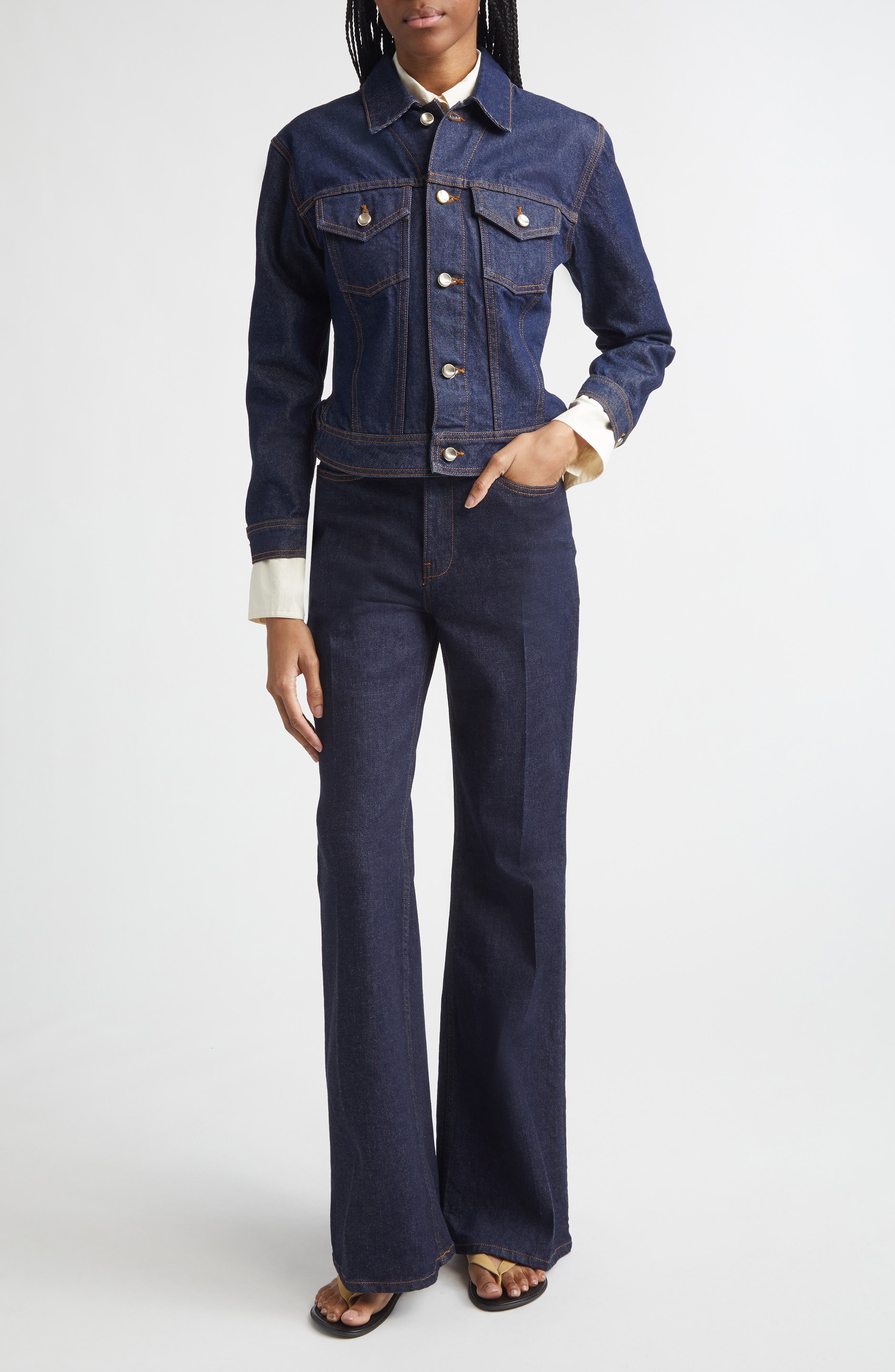 Hitch Denim Trucker Jacket - image 2
