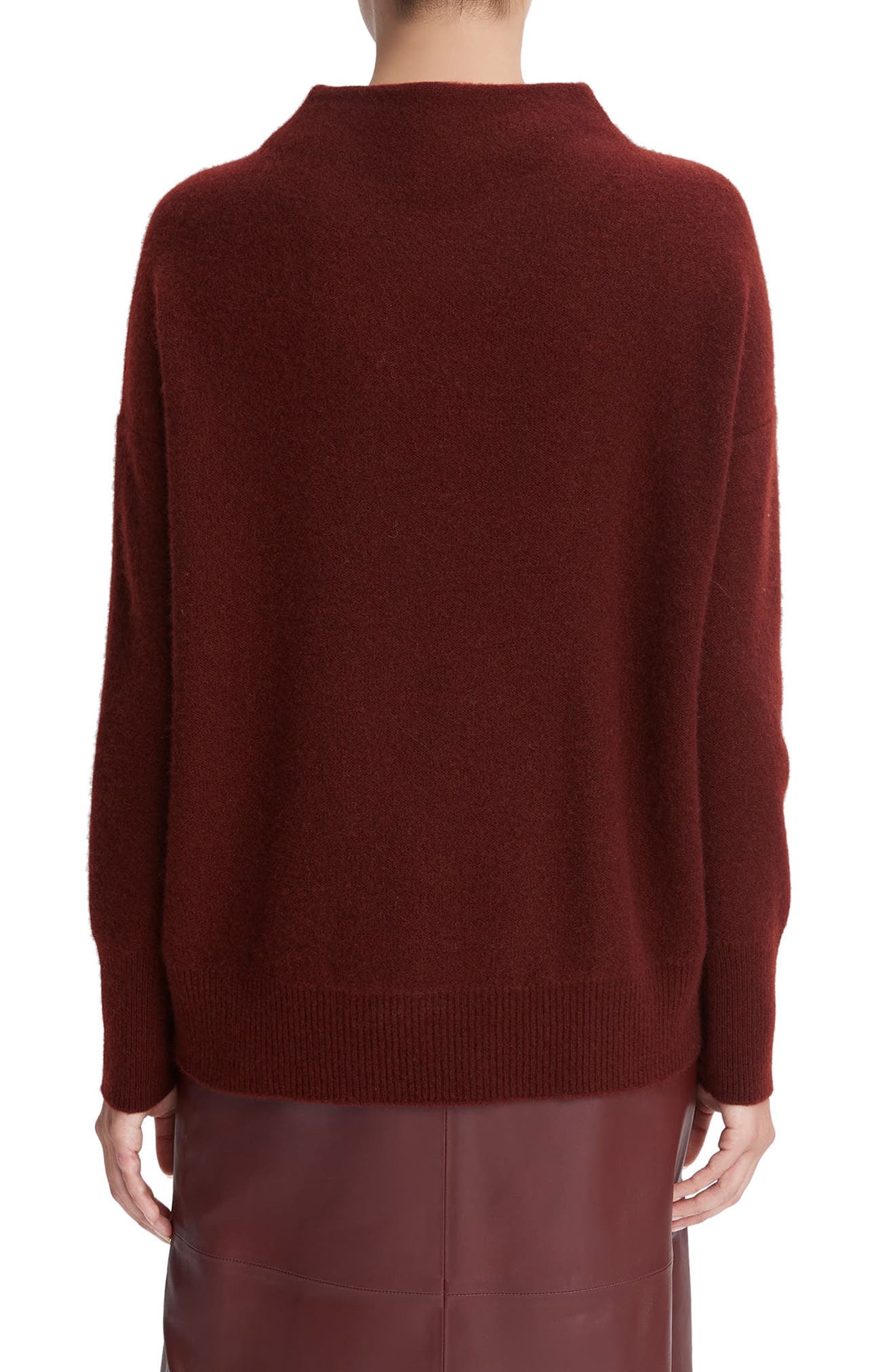 Boiled Cashmere Funnel Neck Pullover - image 2