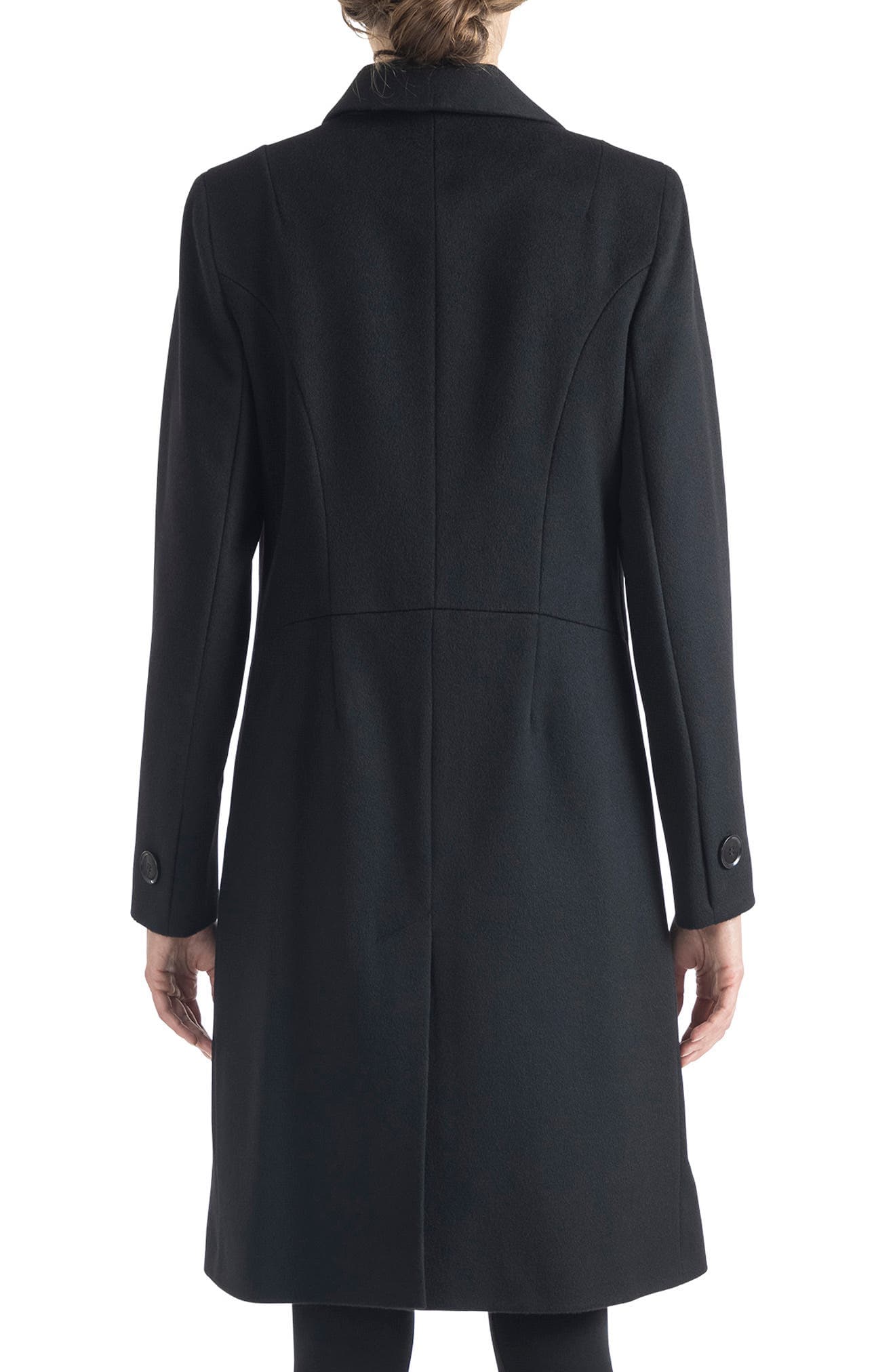 Shawl Collar Wool Coat - image 2