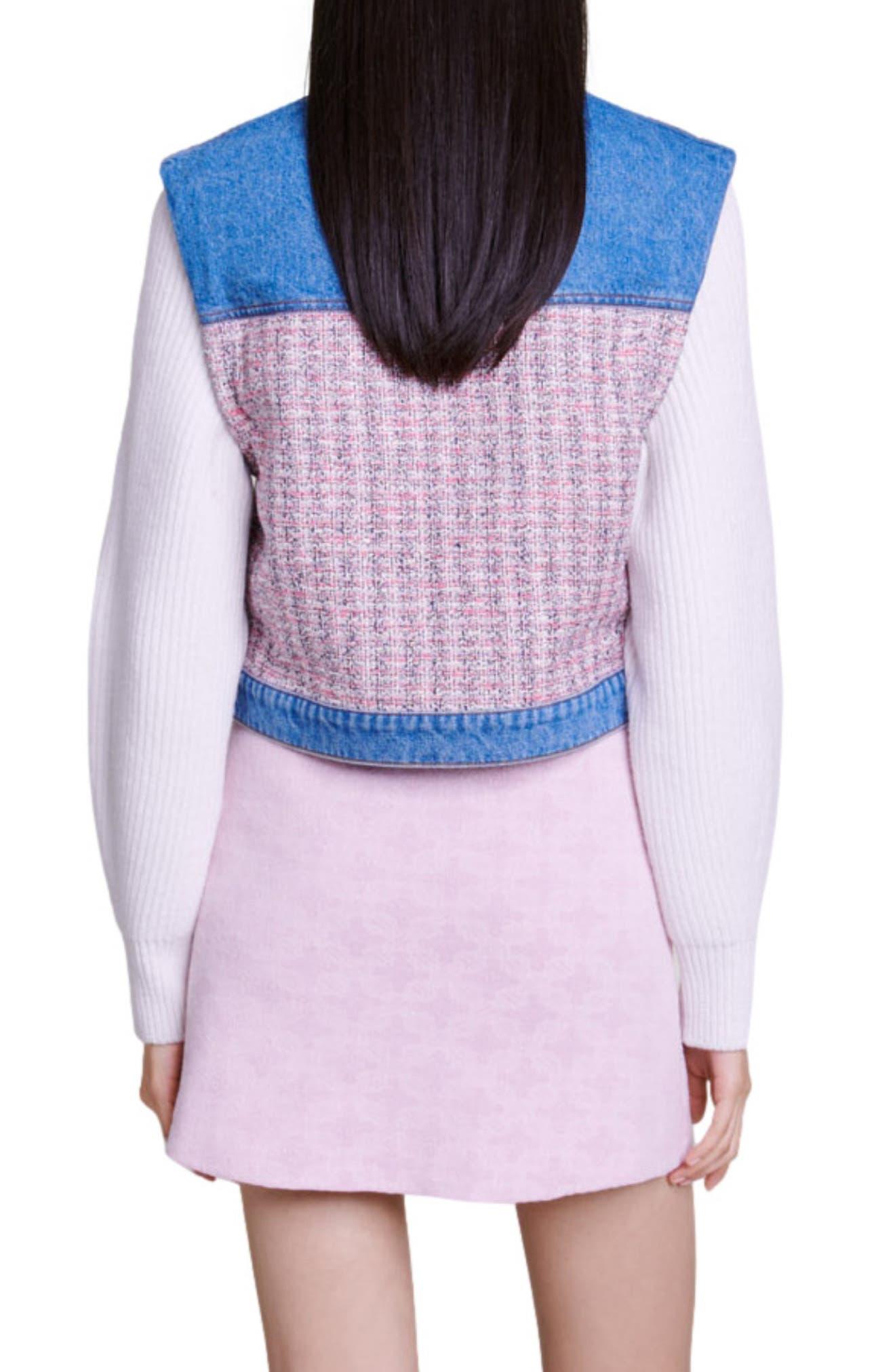 Batri Mixed Media Jacket - image 2