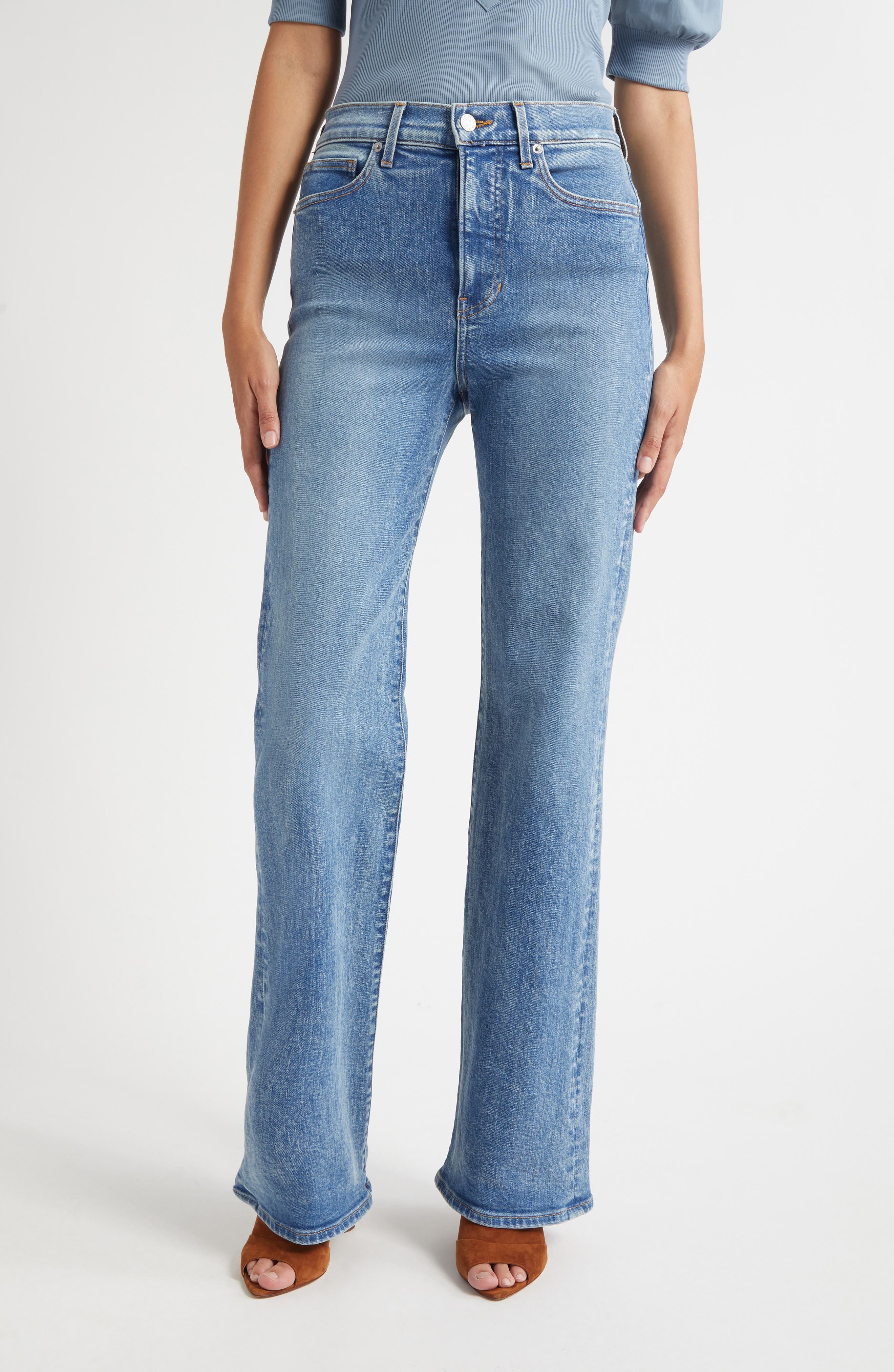 Crosbie High Waist Wide Leg Jeans - image 1
