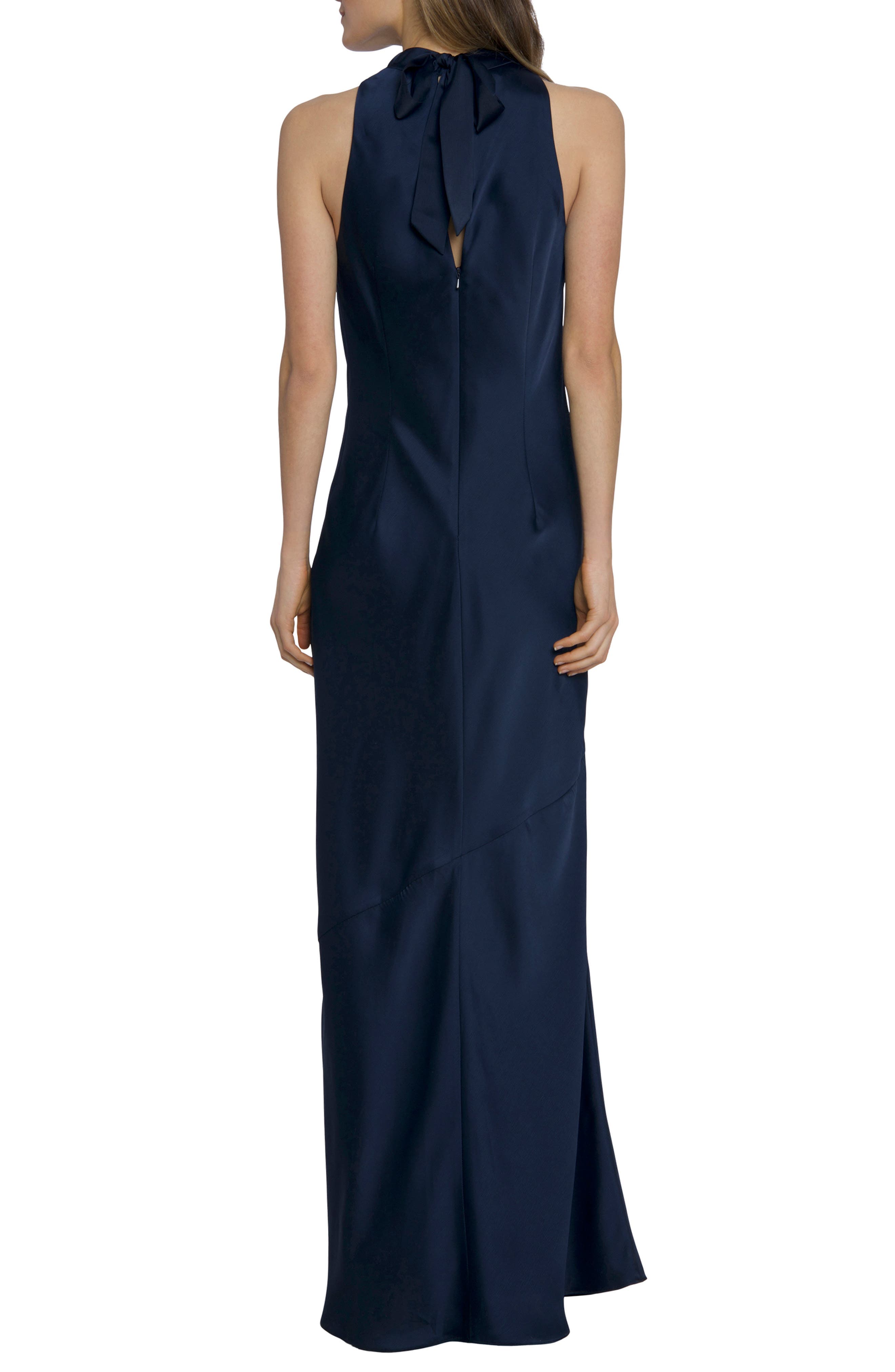 Sleeveless Cowl Neck Gown - image 2