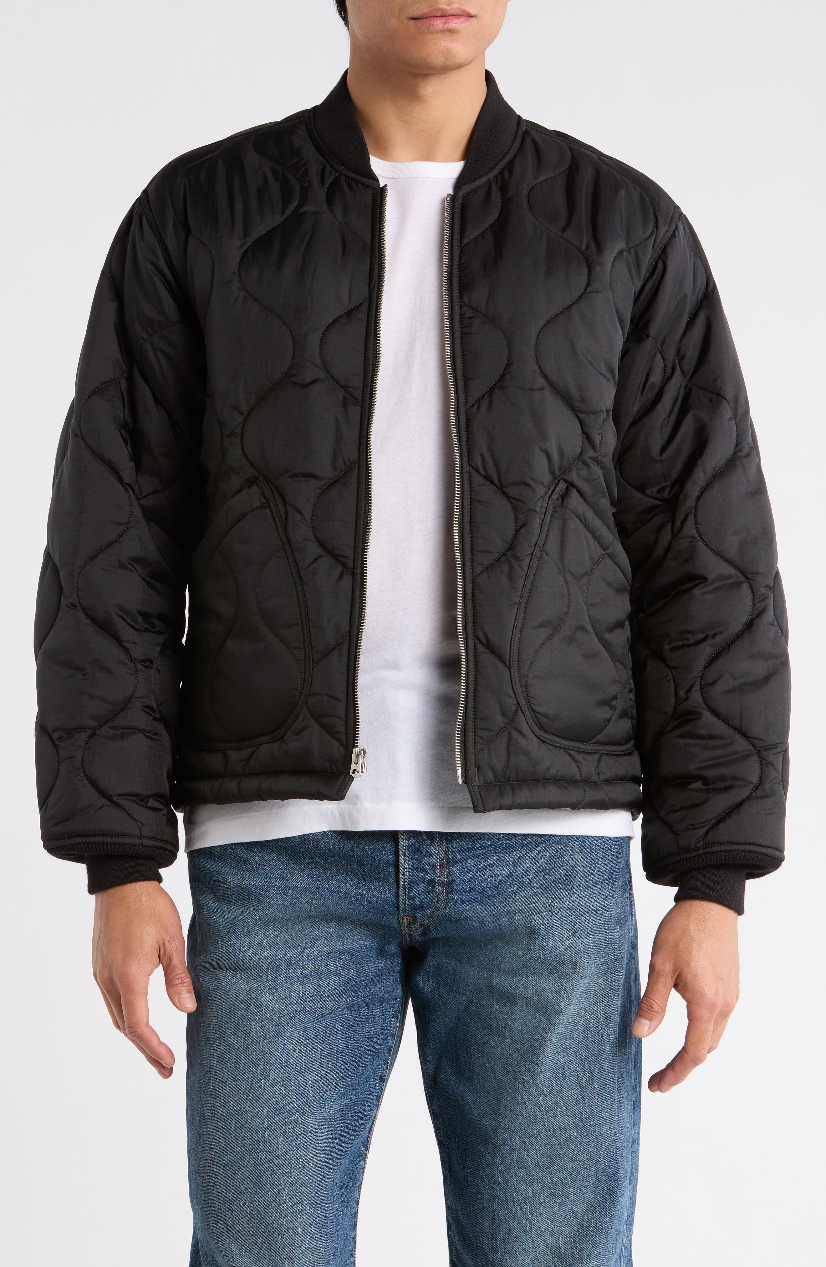 Airlight Ripstop Nylon Bomber Jacket - image 1