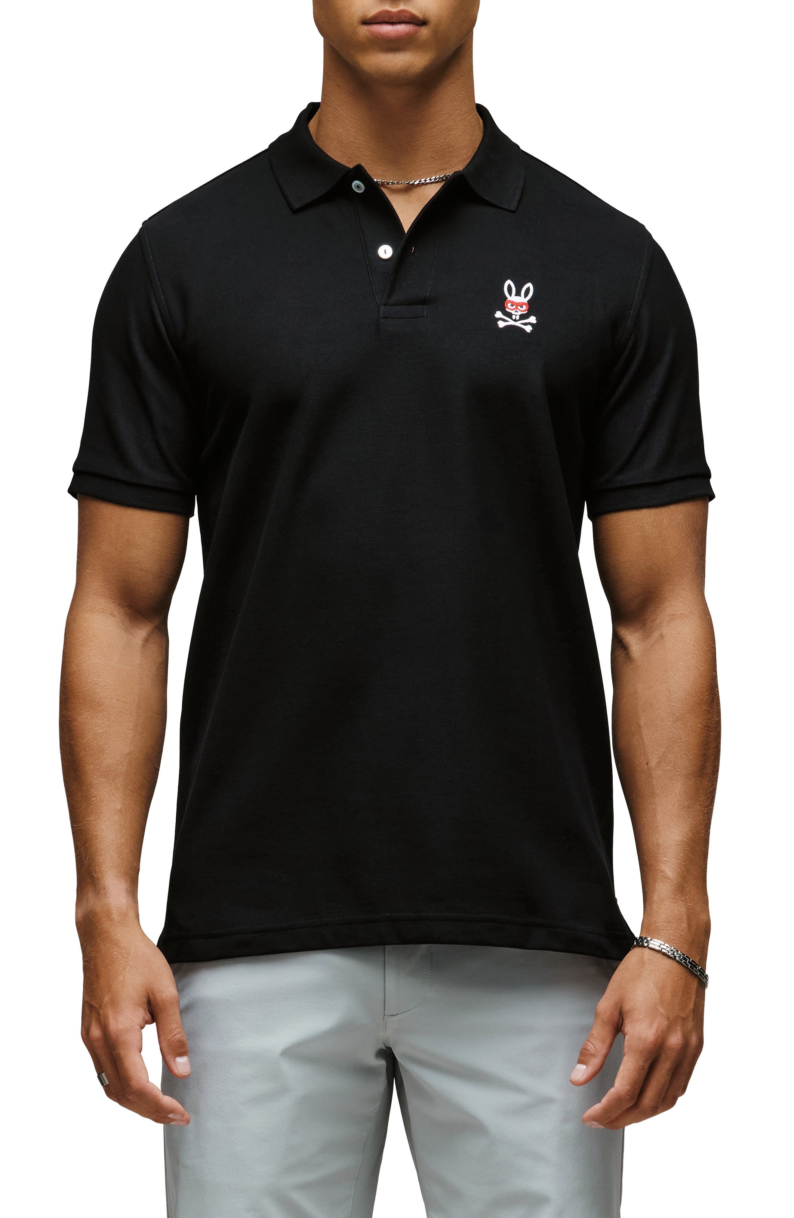 Mischief Classic Fit Pique Polo - image 1