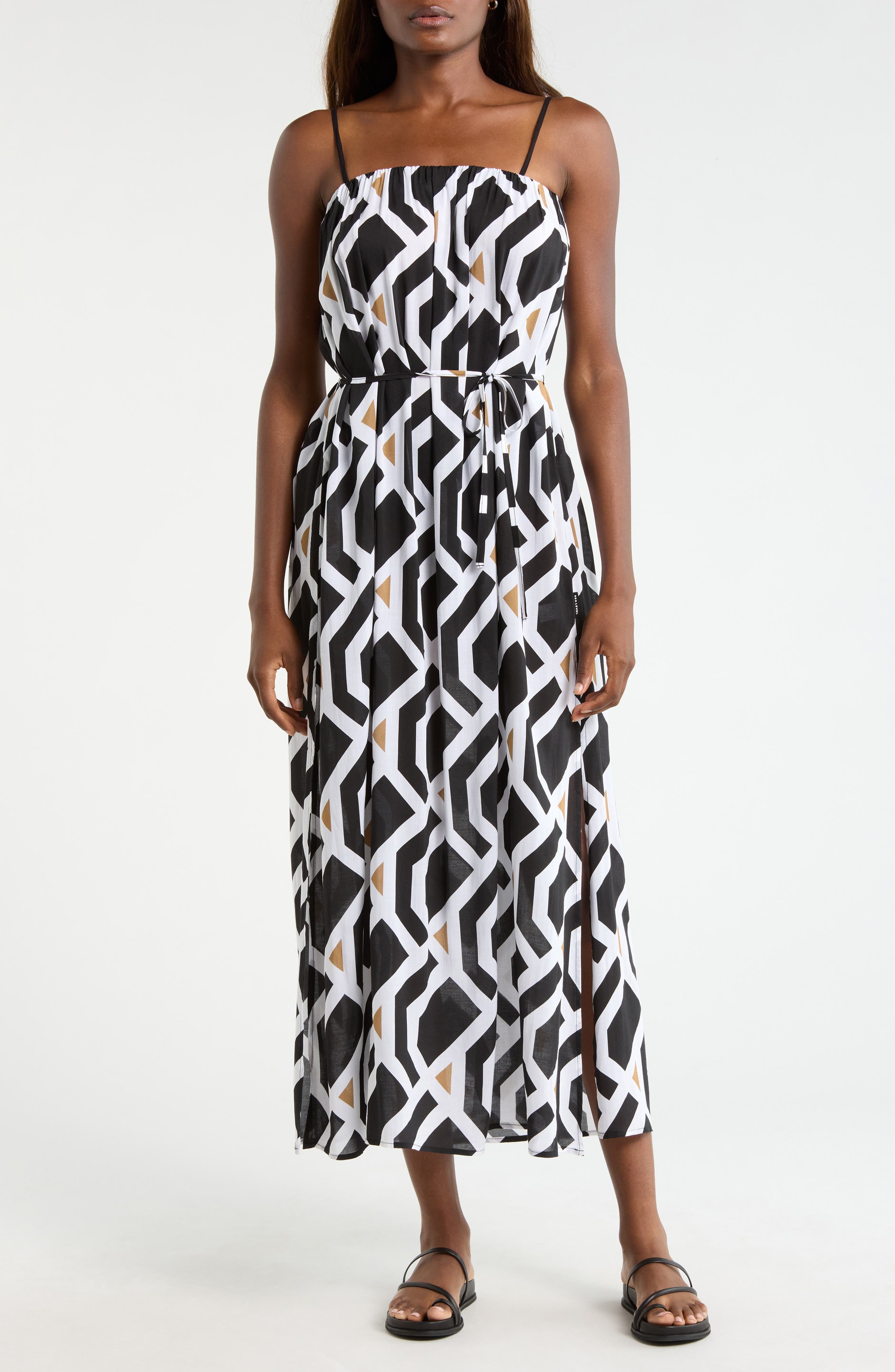 Tie Back Cover-Up Dress - image 1