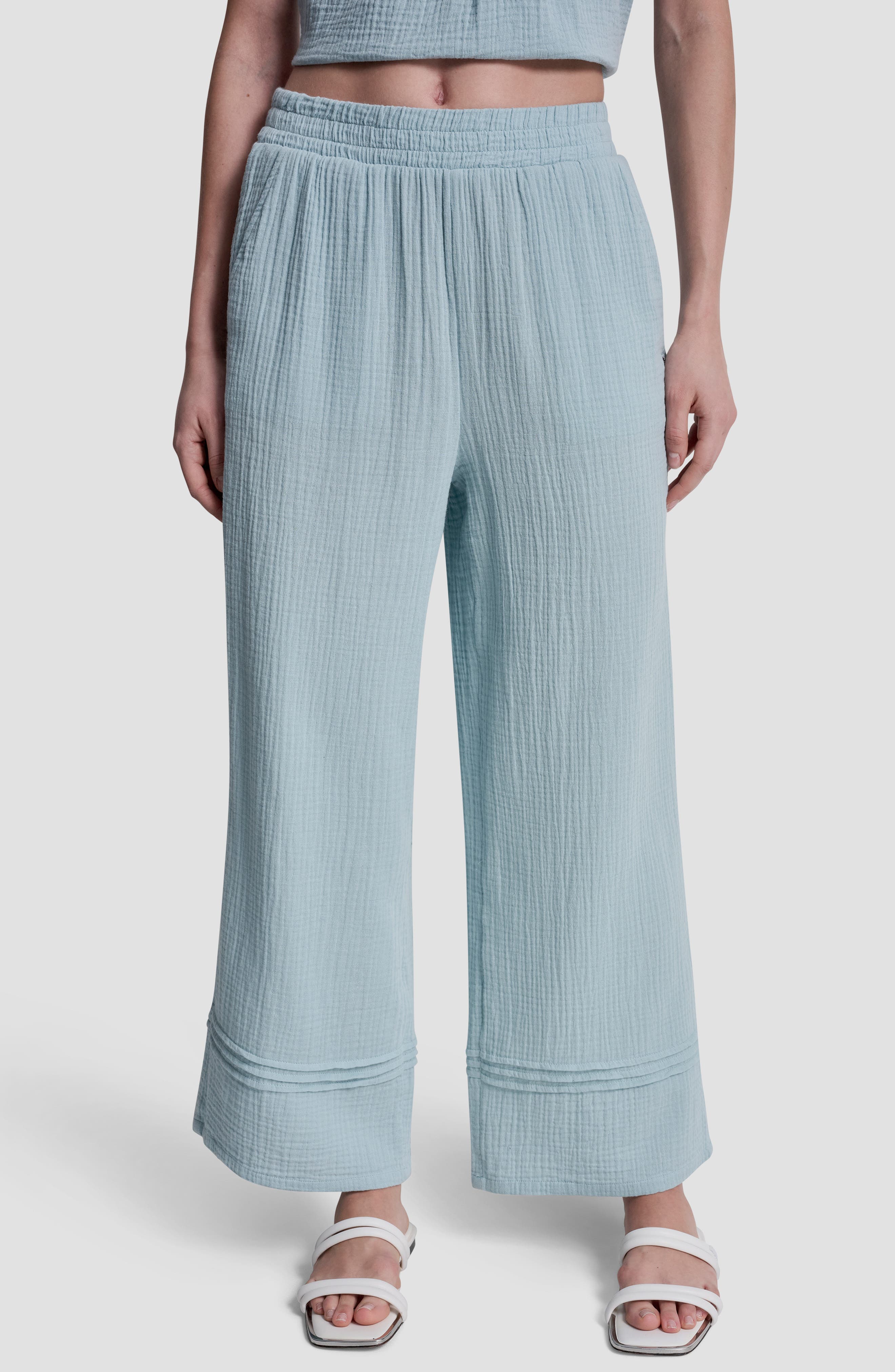 Cotton Gauze Pull-On Pants - image 3