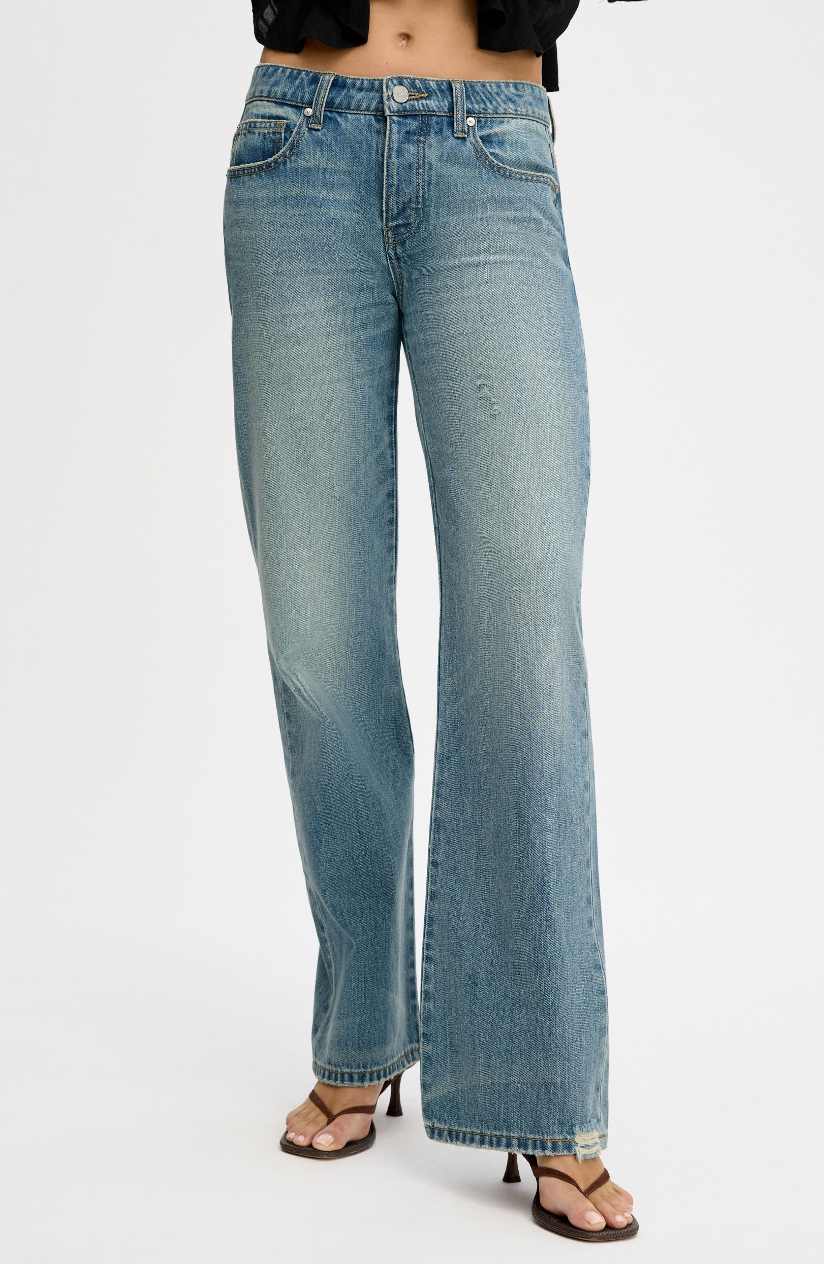 Low Rise Slouchy Girlfriend Jeans - image 3