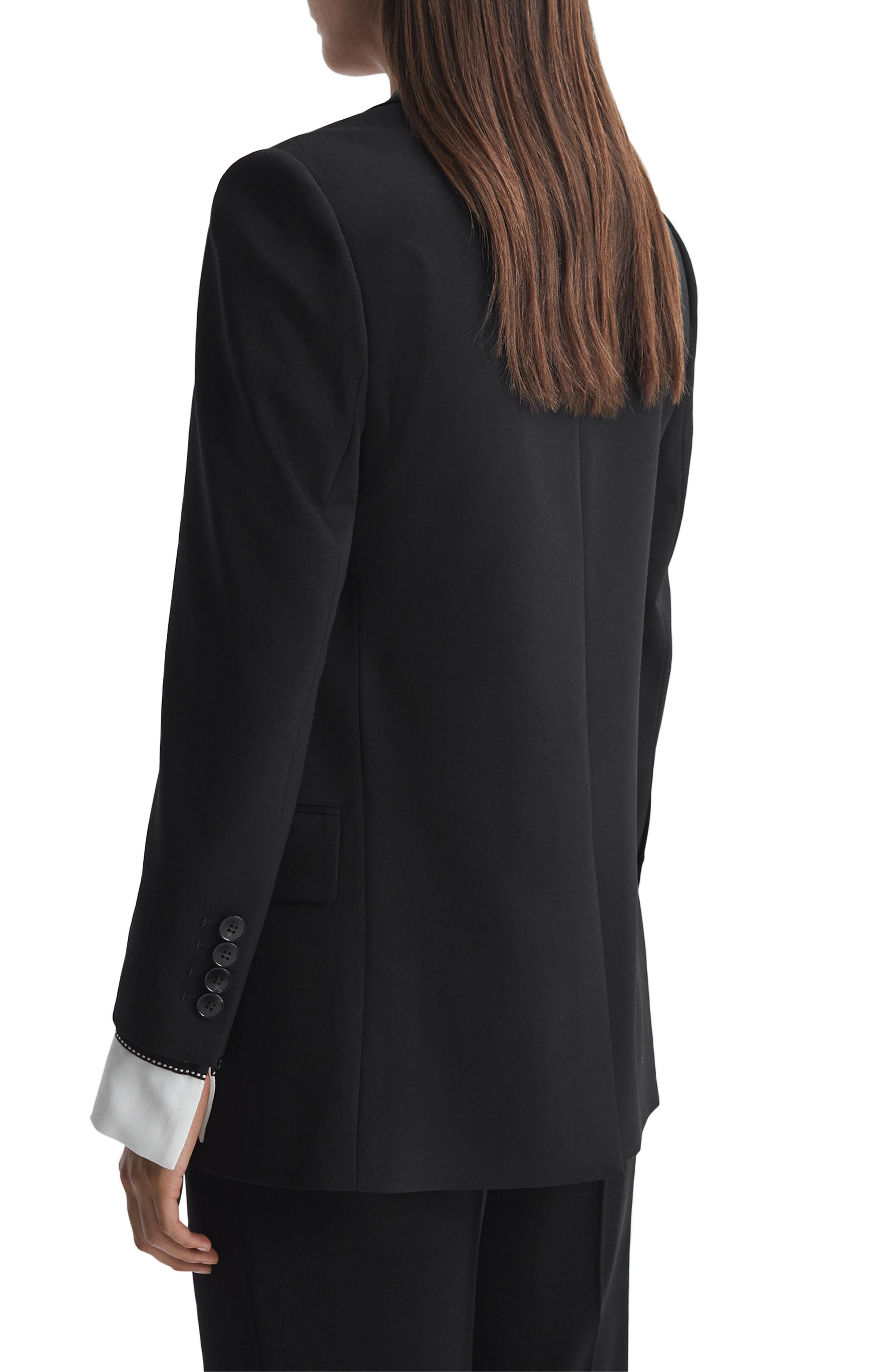 Alia Oversize Notch Lapel Blazer - image 2