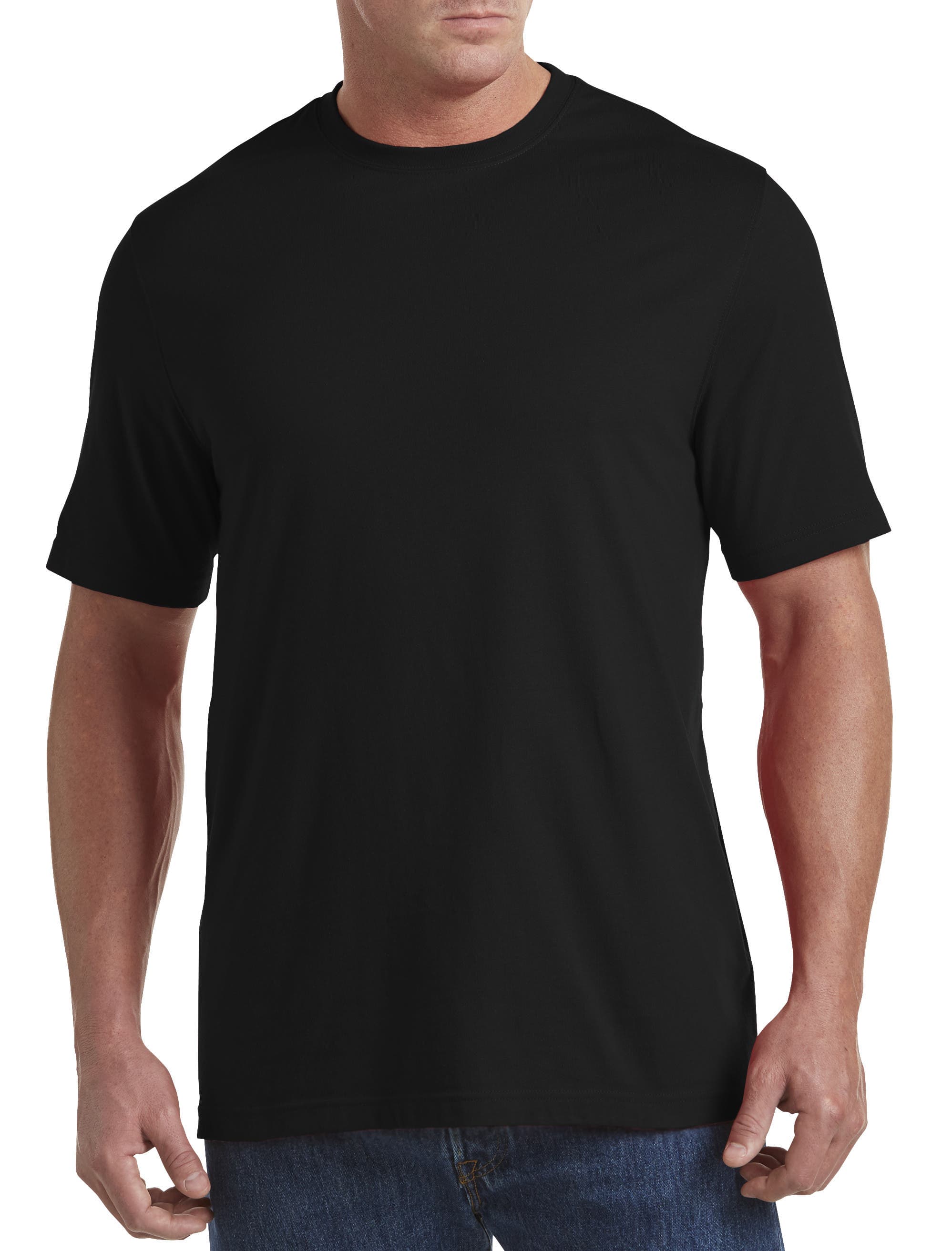 Big & Tall Moisture-Wicking Jersey T-Shirt - image 1