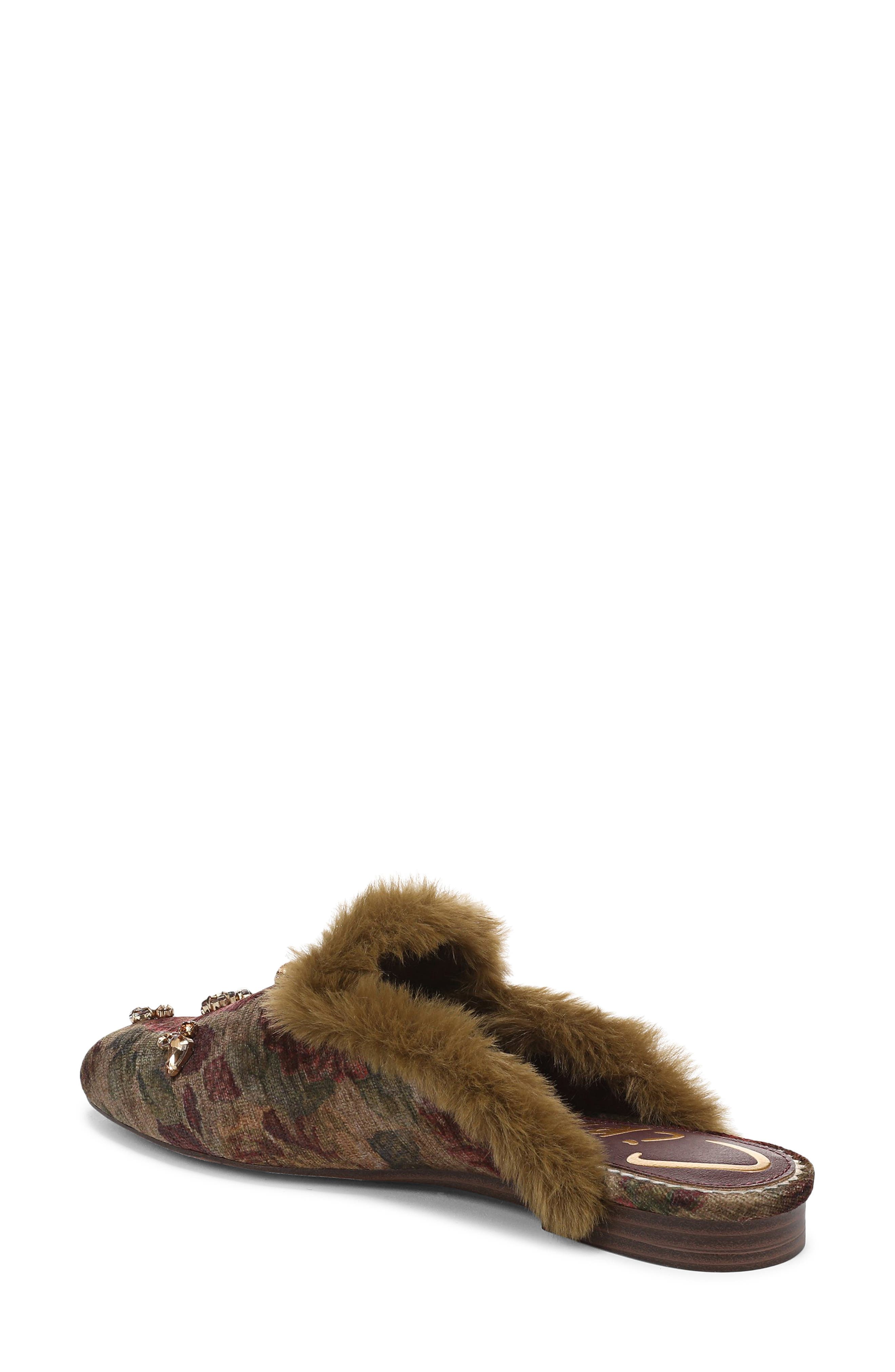 Tillie Faux Fur Trim Mule - image 2