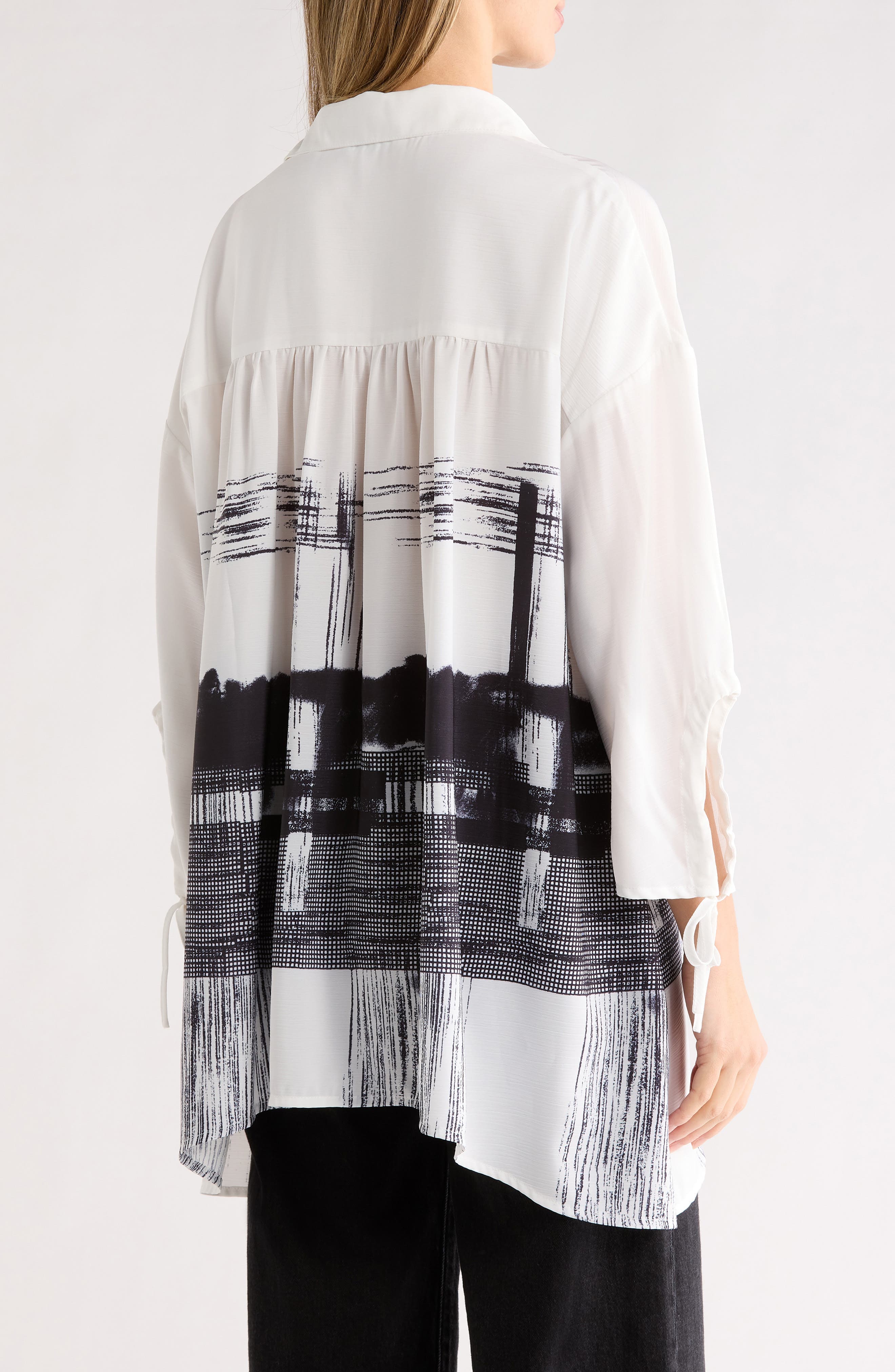 Oversize Button-Up Shirt - image 2