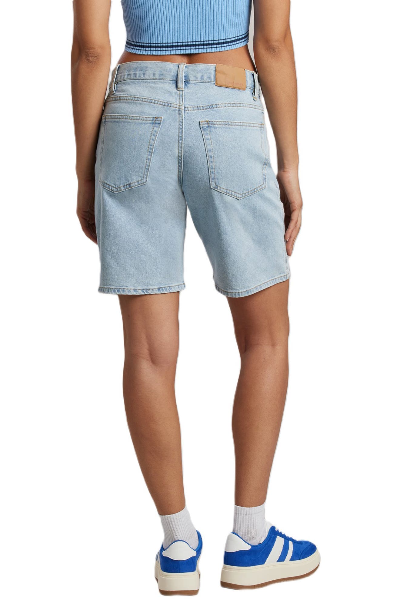 Becka Denim Shorts - image 4