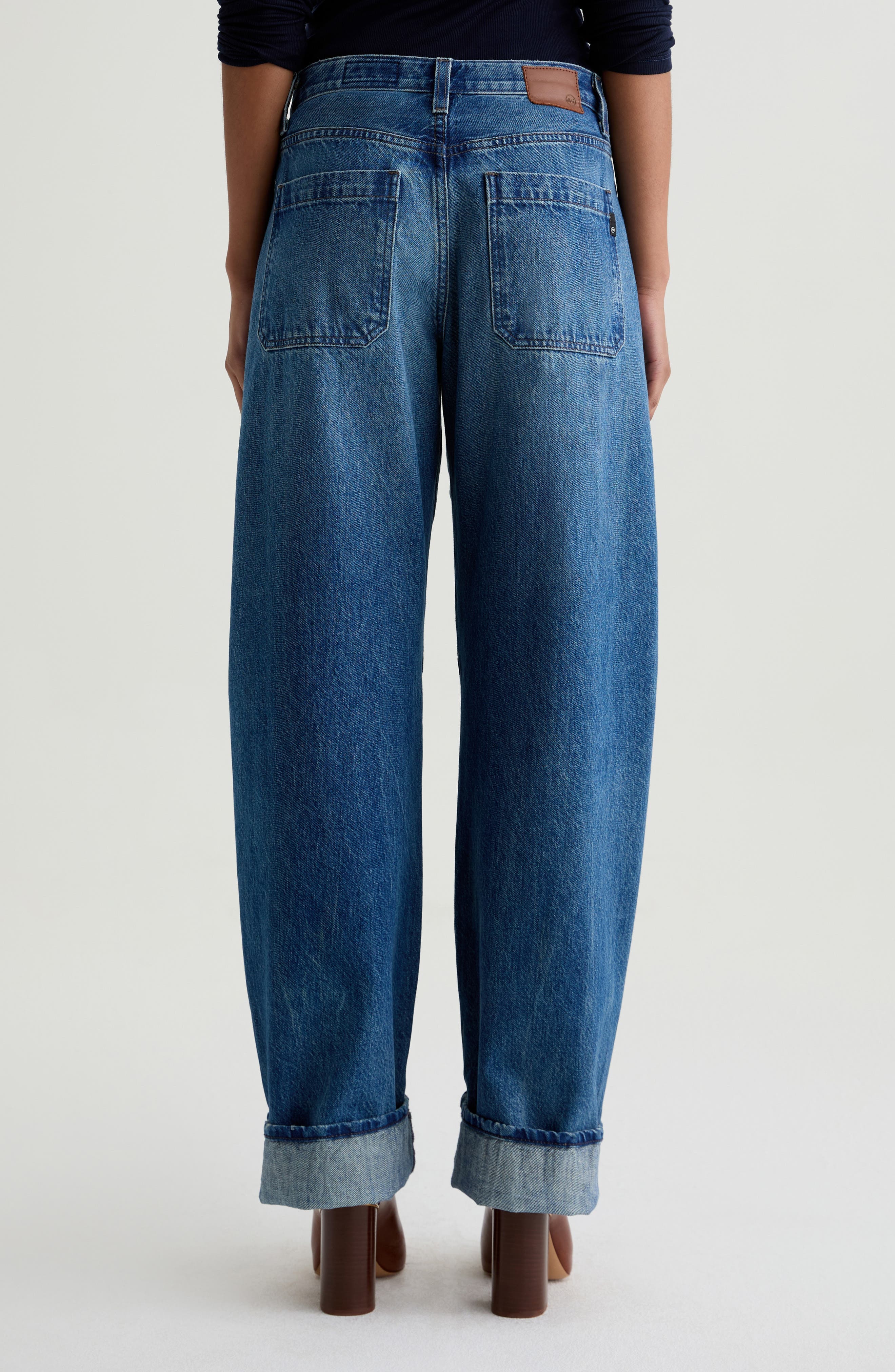 Mercer Cuffed Barrel Jeans - image 2