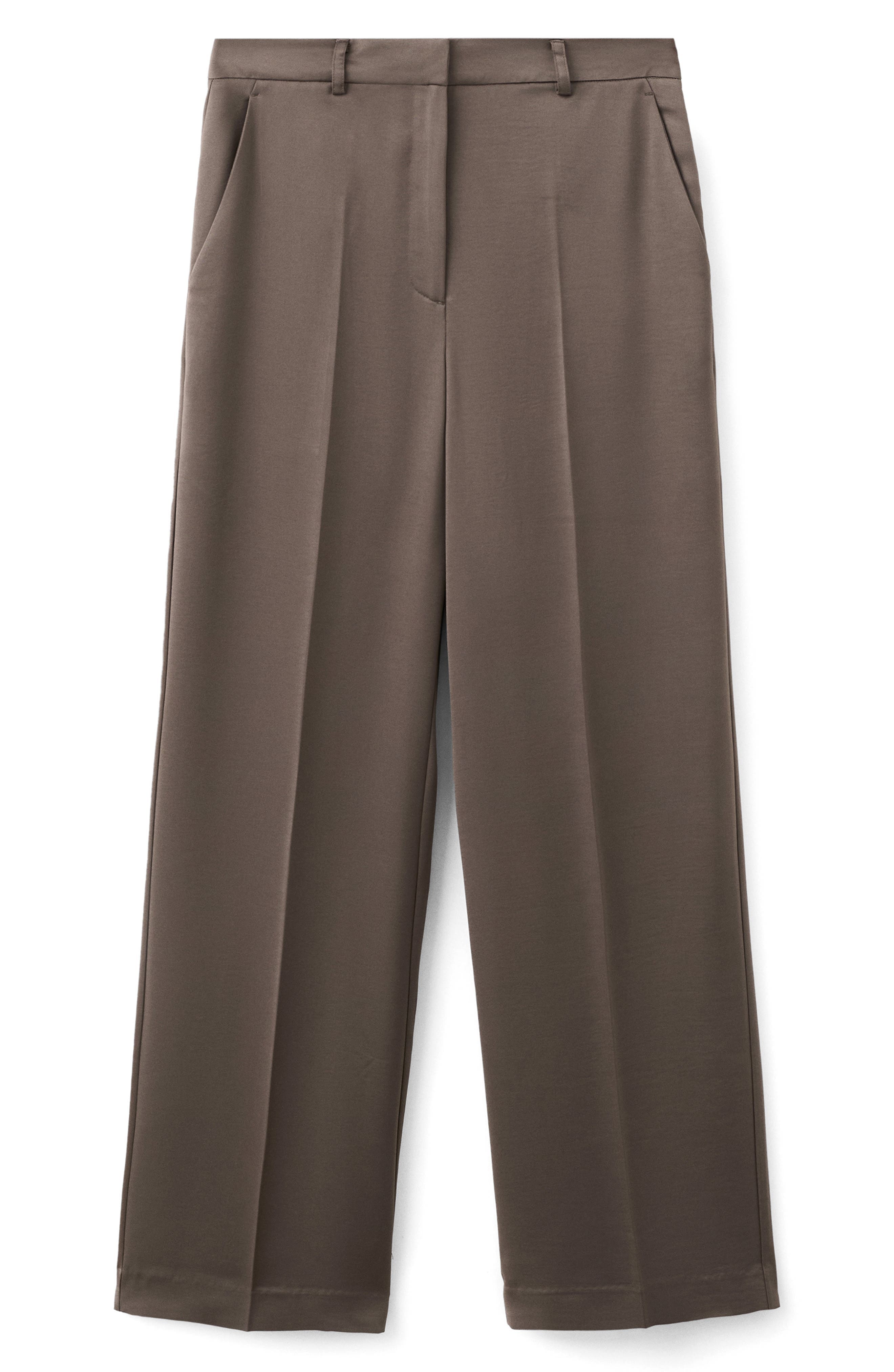 Straight Leg Satin Pants - image 2