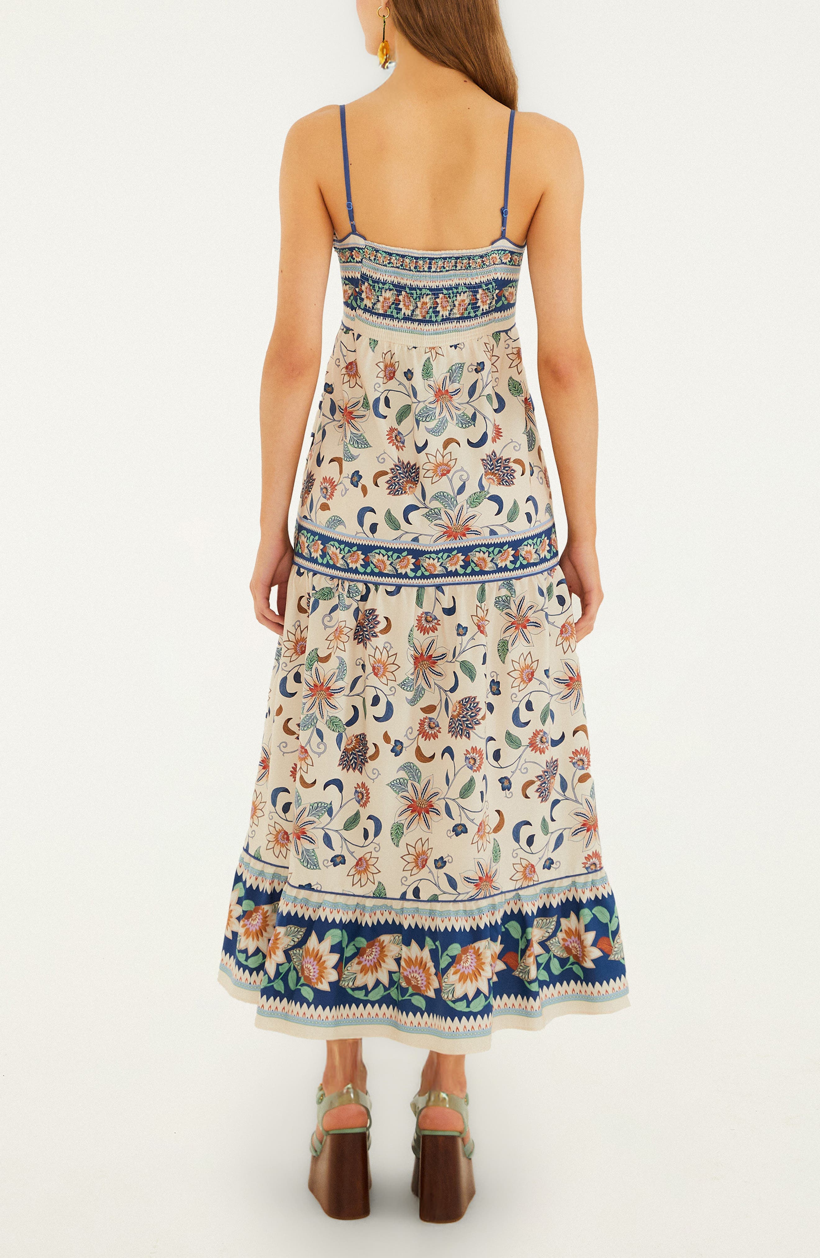 Delhi Floral Tapestry Print Sundress - image 2