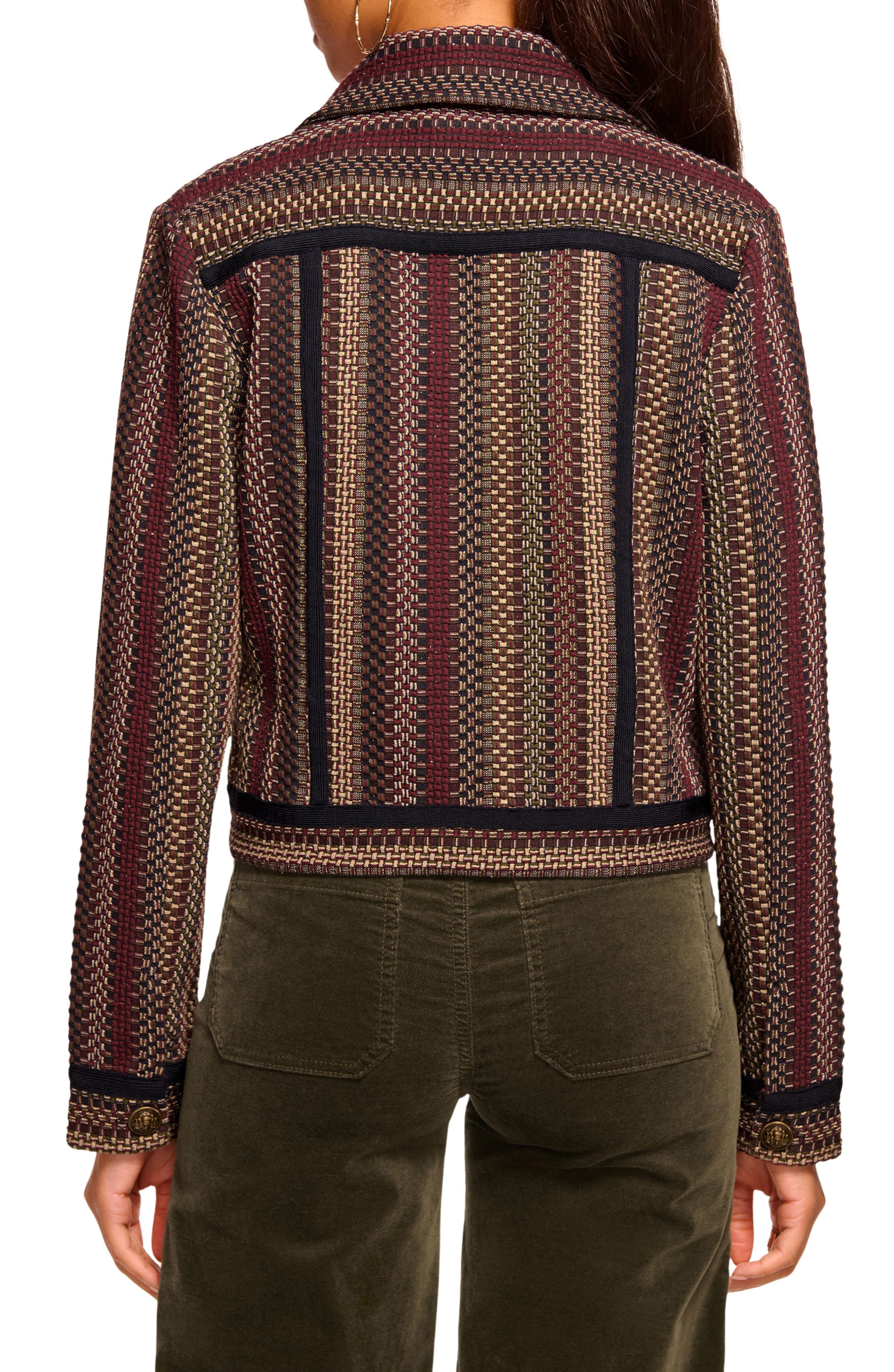 Julie Metallic Tweed Jacket - image 2