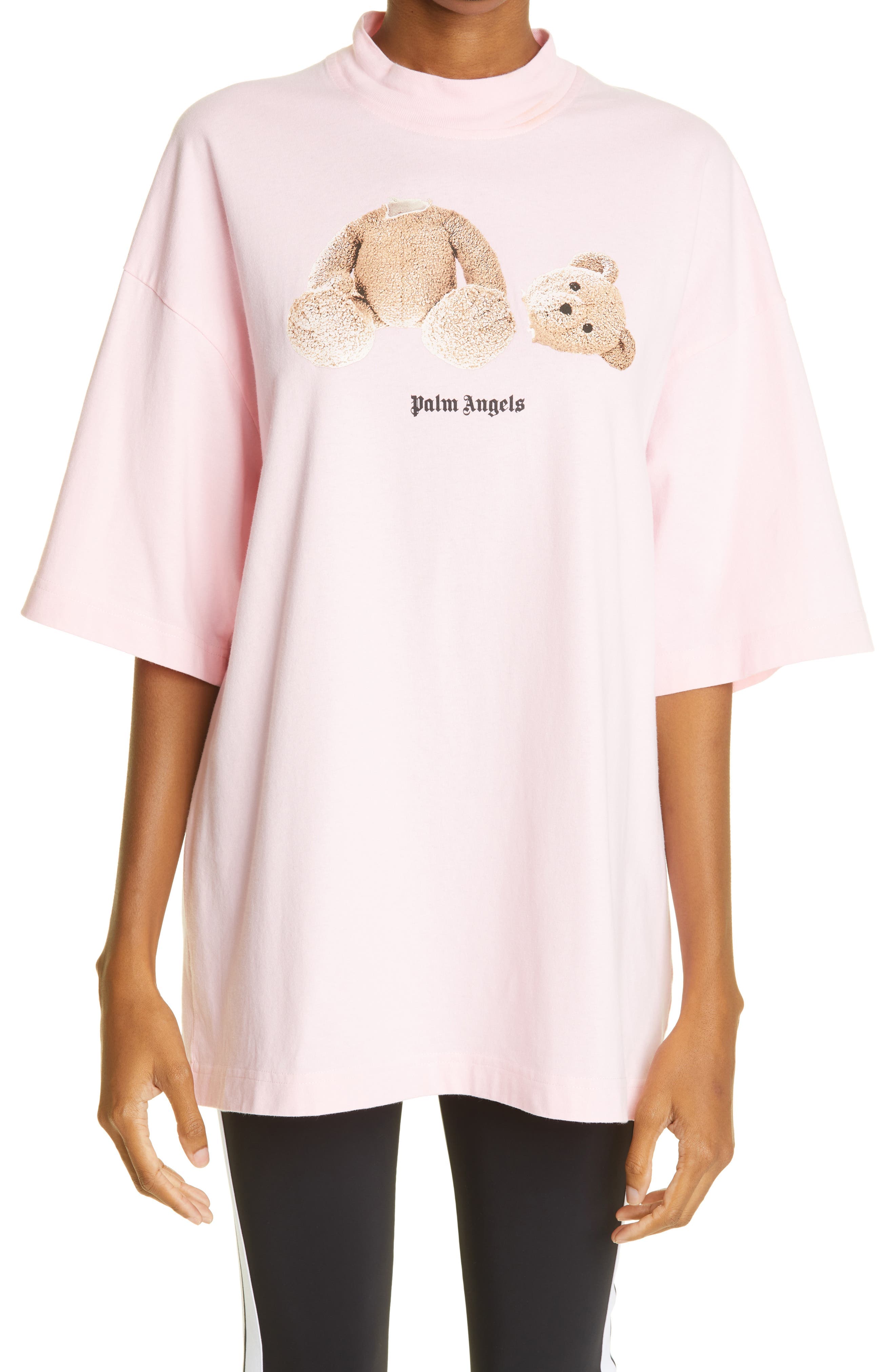 Women's Headless Bear Oversize Cotton Graphic Tee - image 1