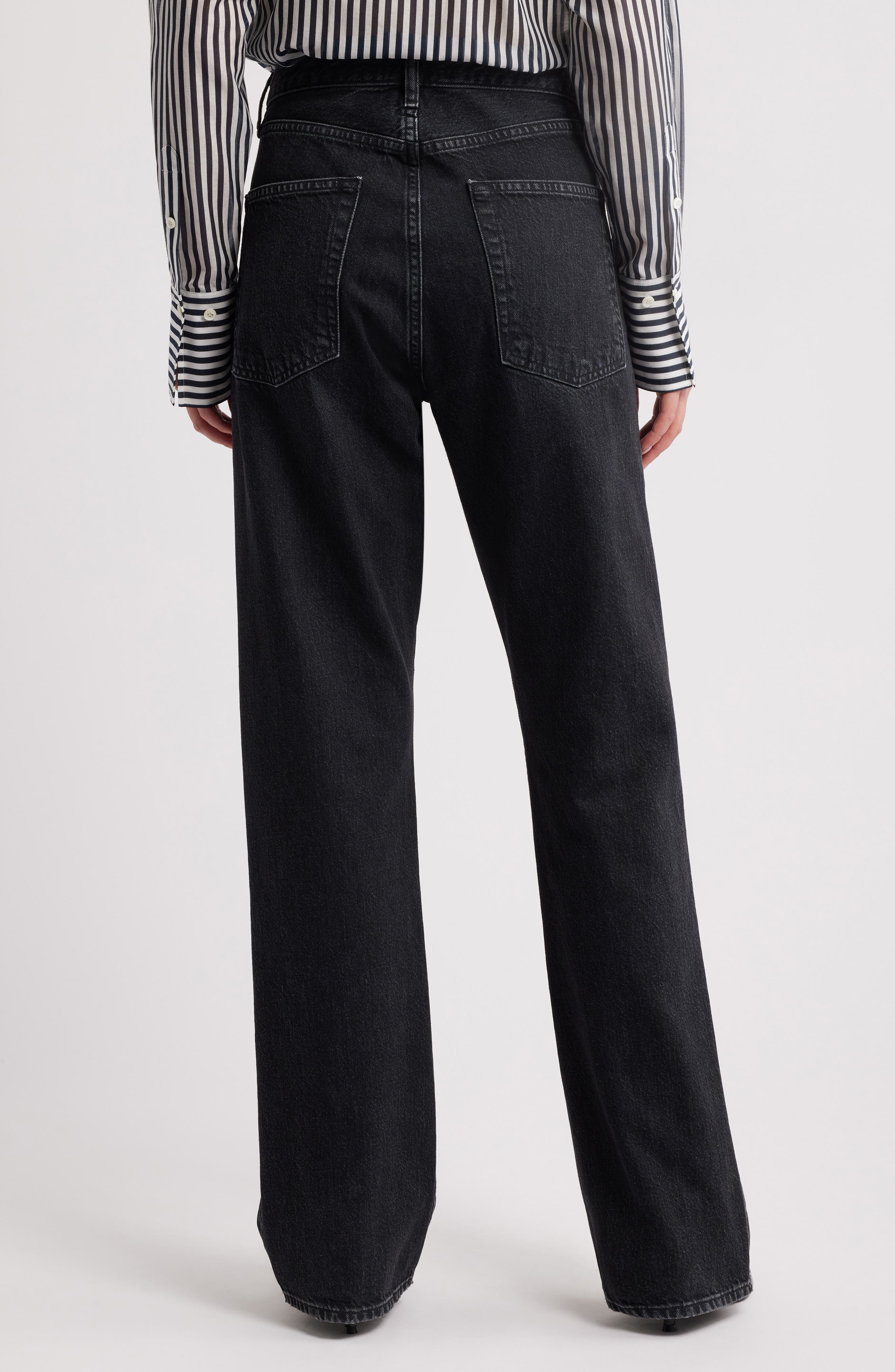 The Vertical High Waist Relaxed Straight Leg Jeans - image 2