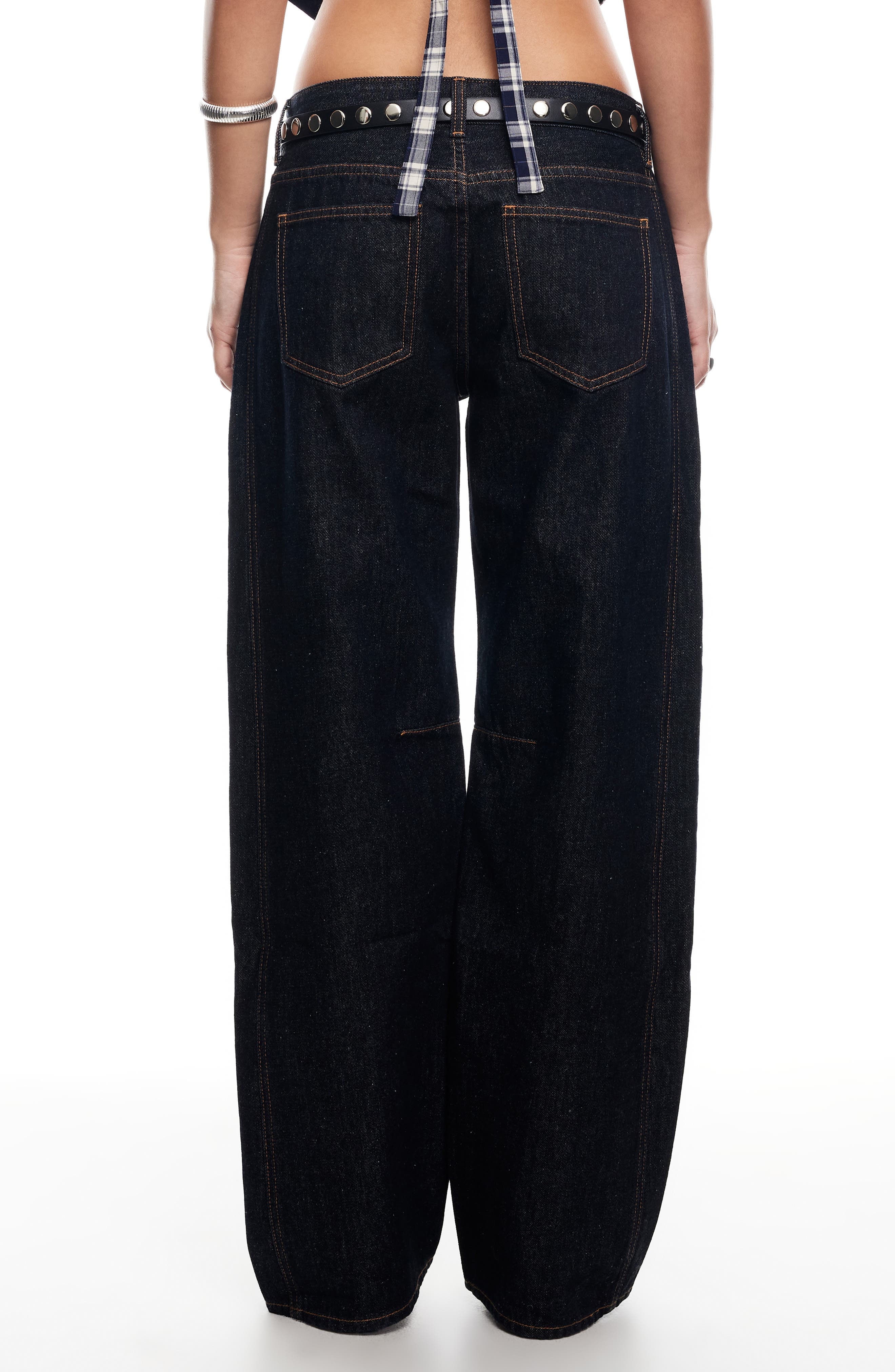 Renacida Low Rise Wide Leg Jeans - image 2
