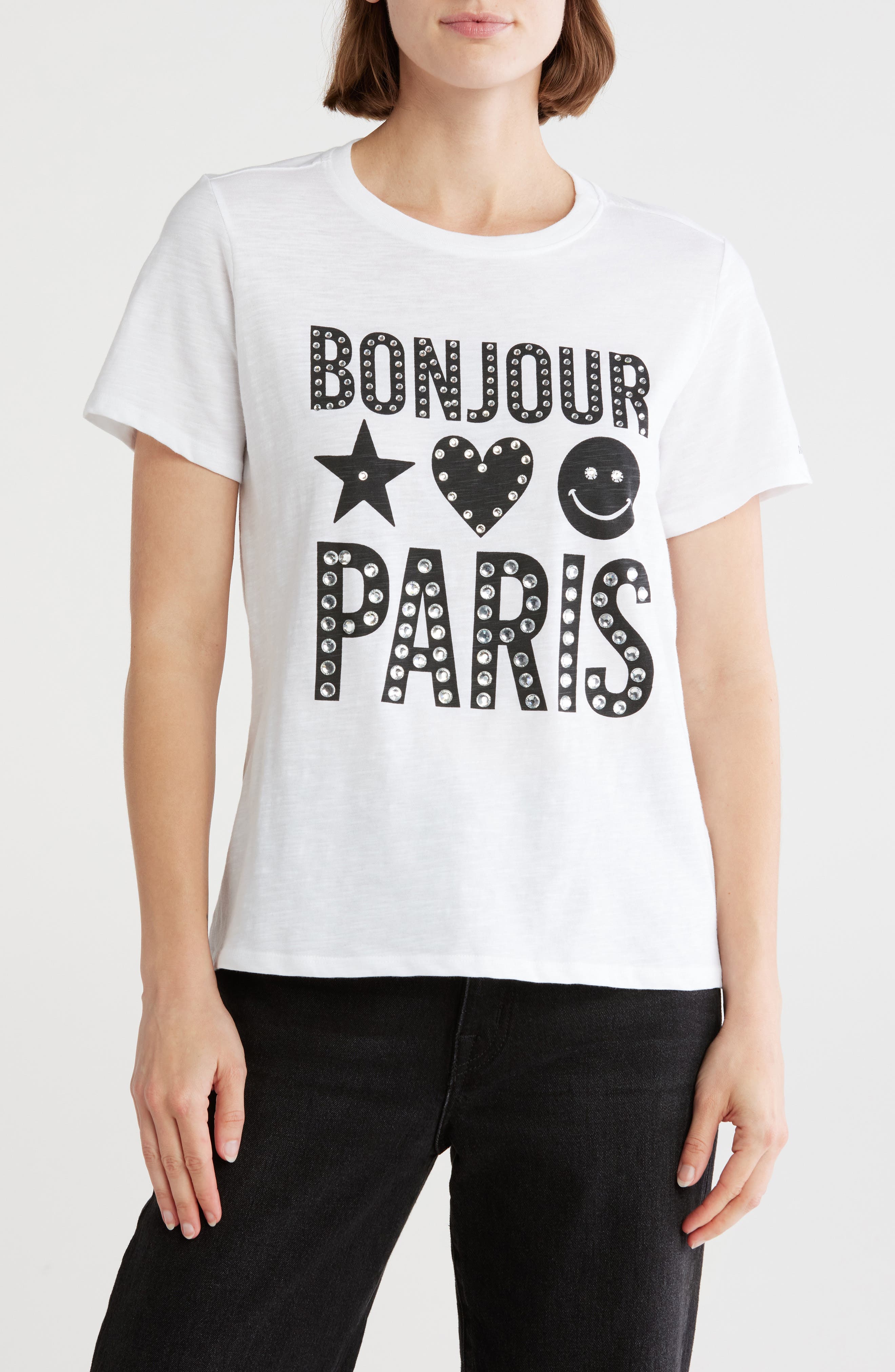 Heatset Bonjour Paris T-Shirt - image 1