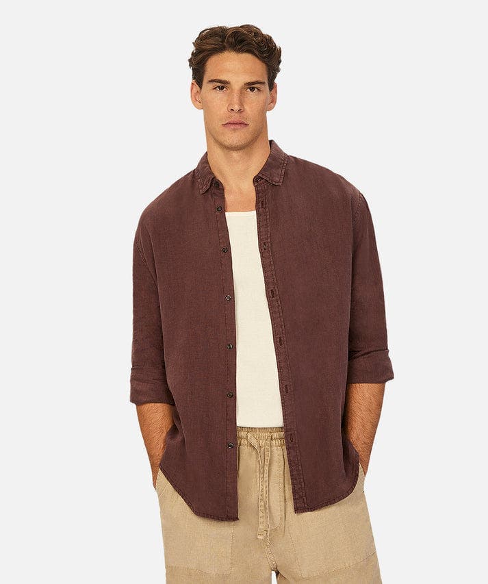The Tennyson Linen Long Sleeve Shirt - image 1