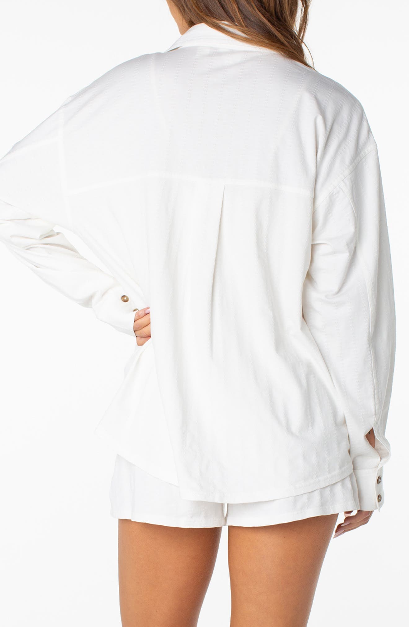 Sandpiper Cotton Button-Up Shirt - image 2