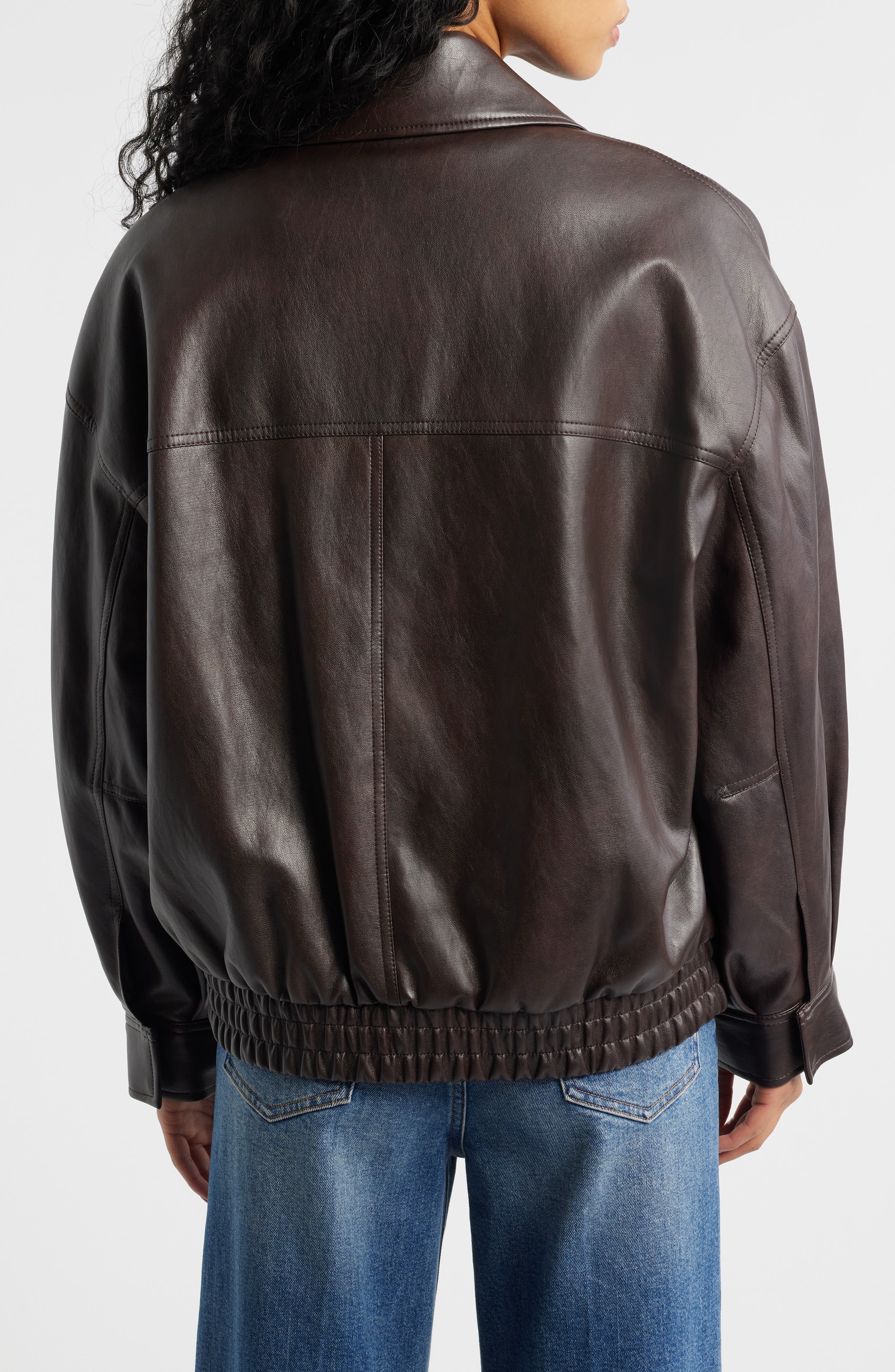 Marti Faux Leather Jacket - image 2