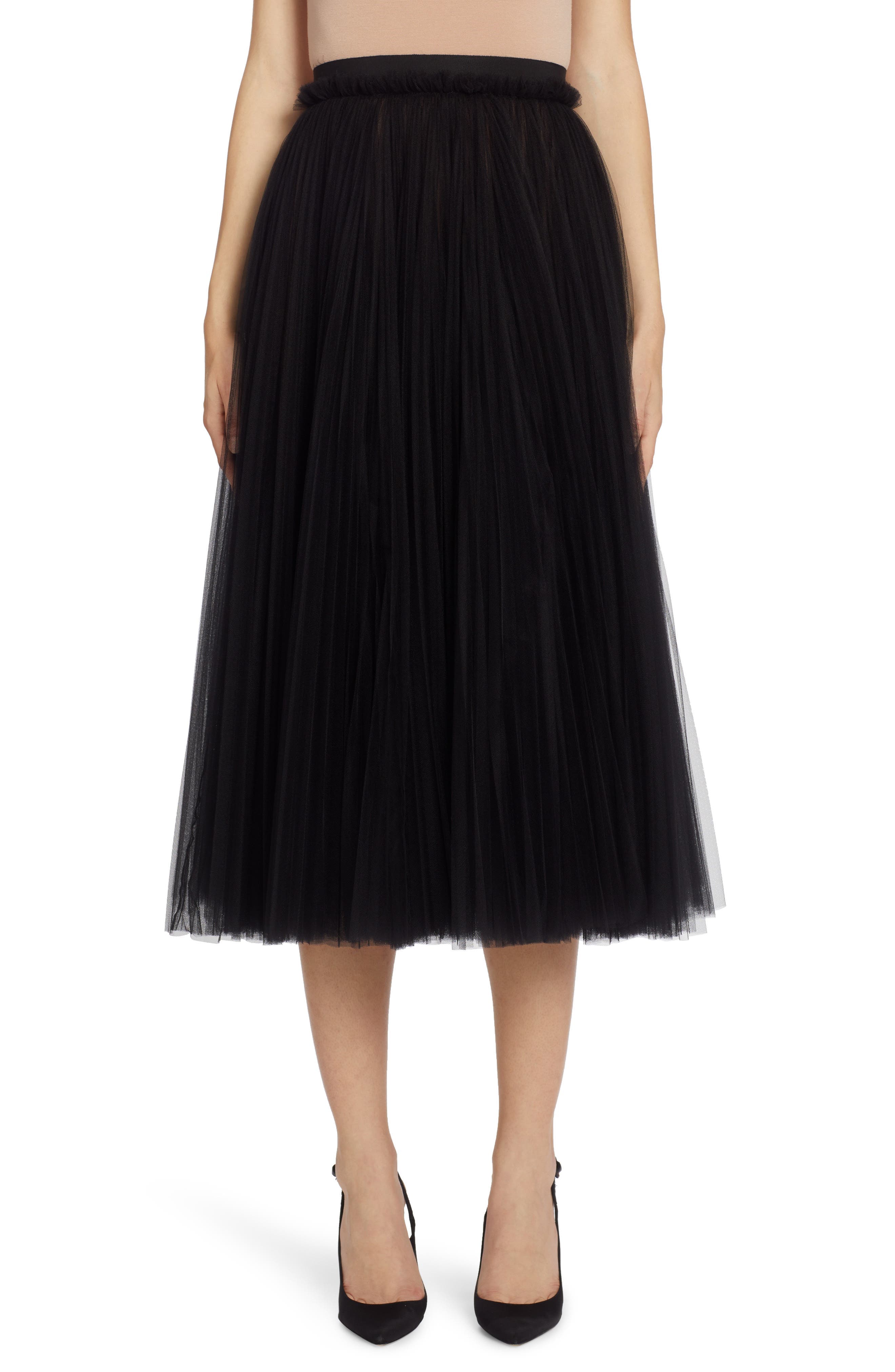 Tulle A-Line Skirt - image 1