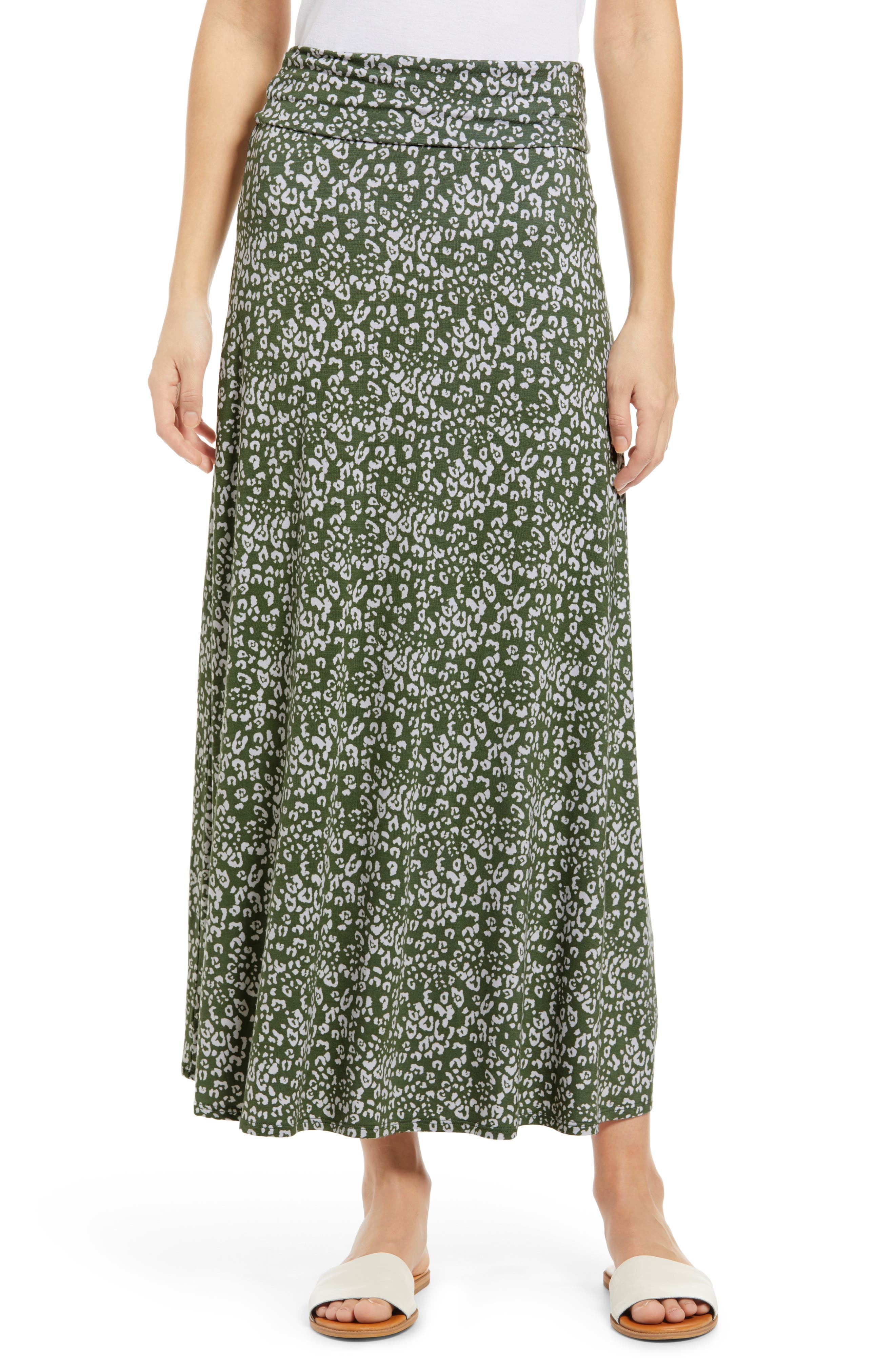 Roll Top Maxi Skirt - image 1