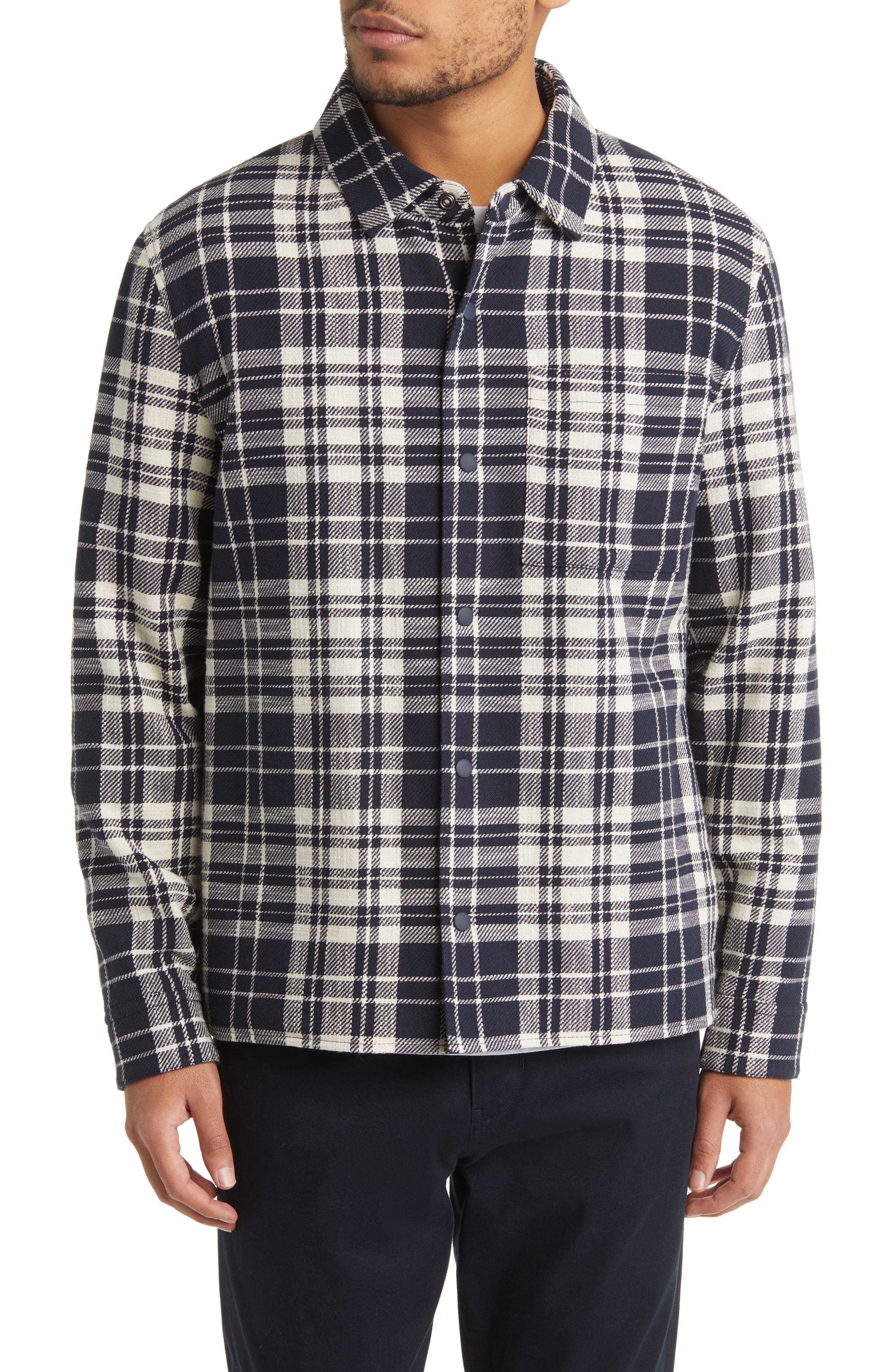 Plaid Shirt Jacket - image 2