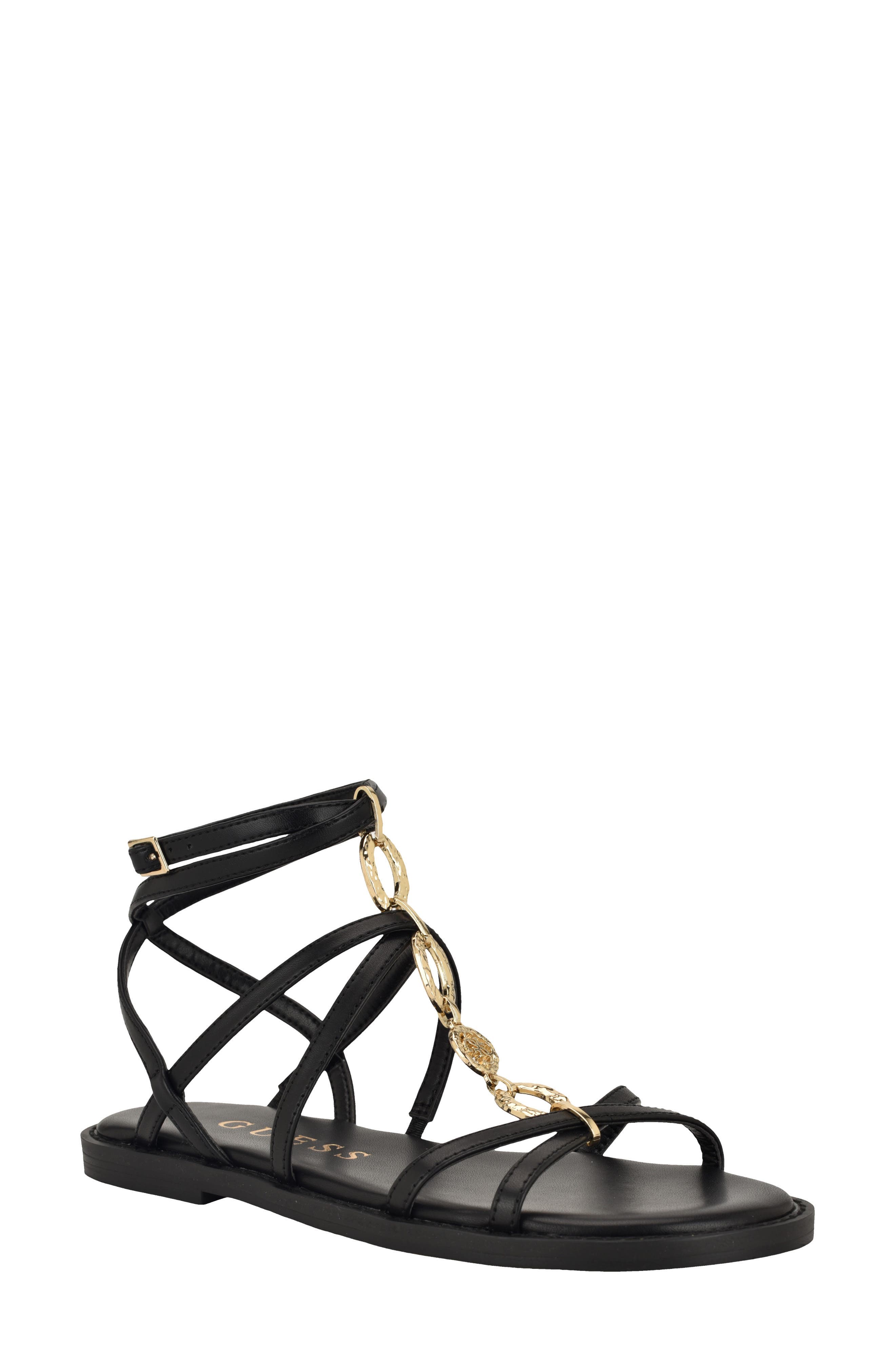 Grunge Strappy Sandal - image 1