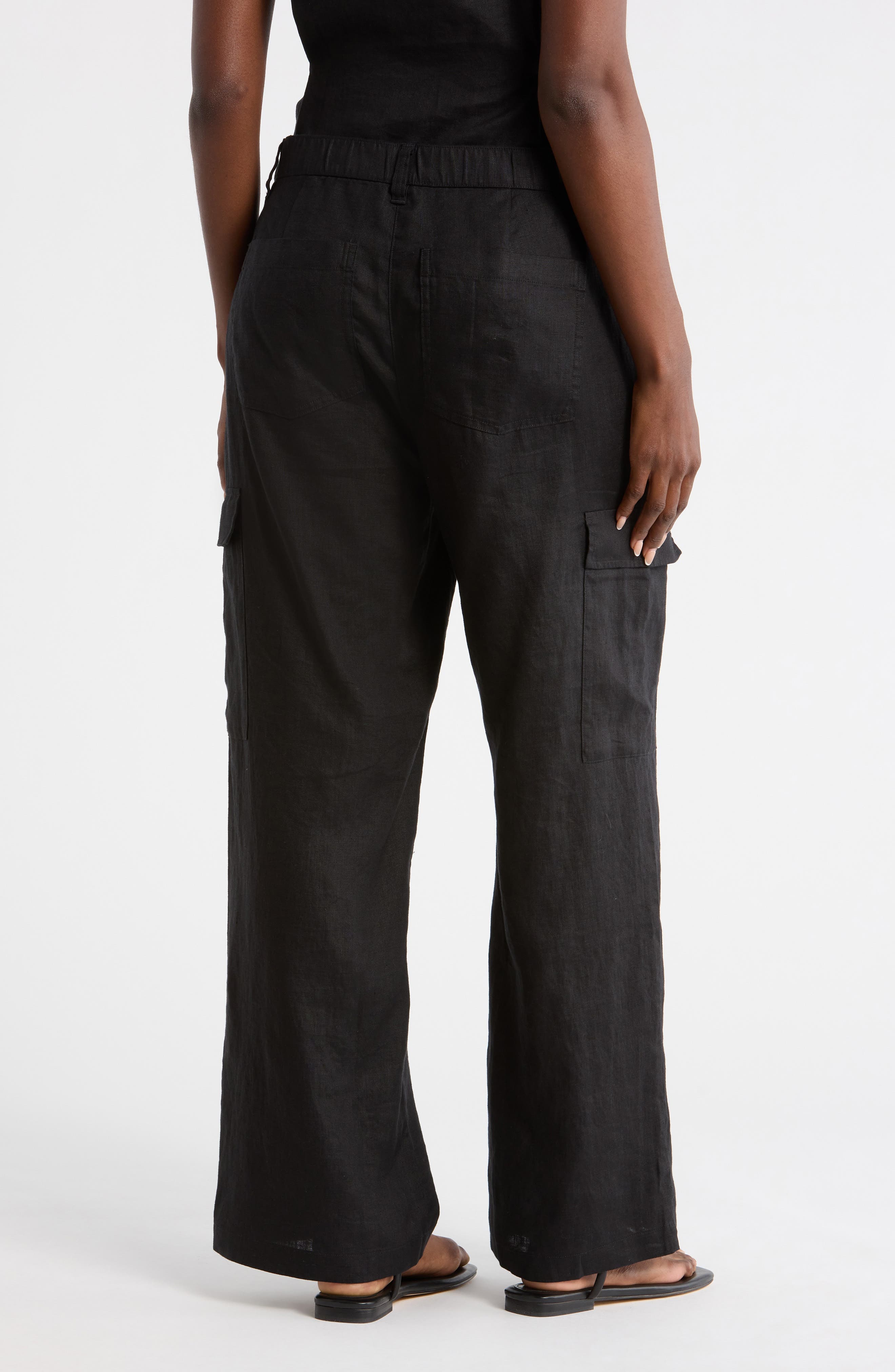 Wide Leg Cargo Pants - image 2
