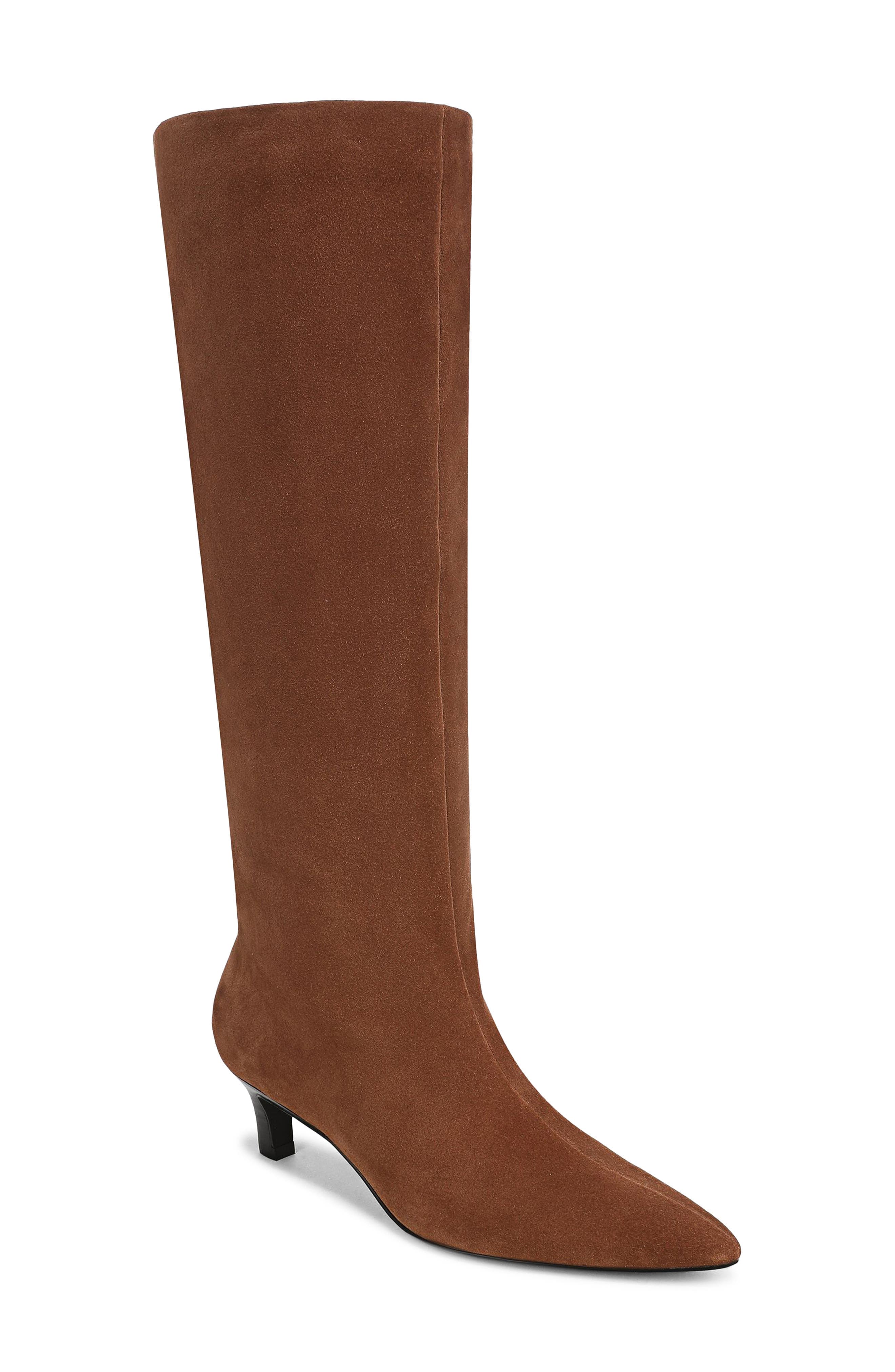 Dauphine Kitten Heel Knee High Boot - image 1