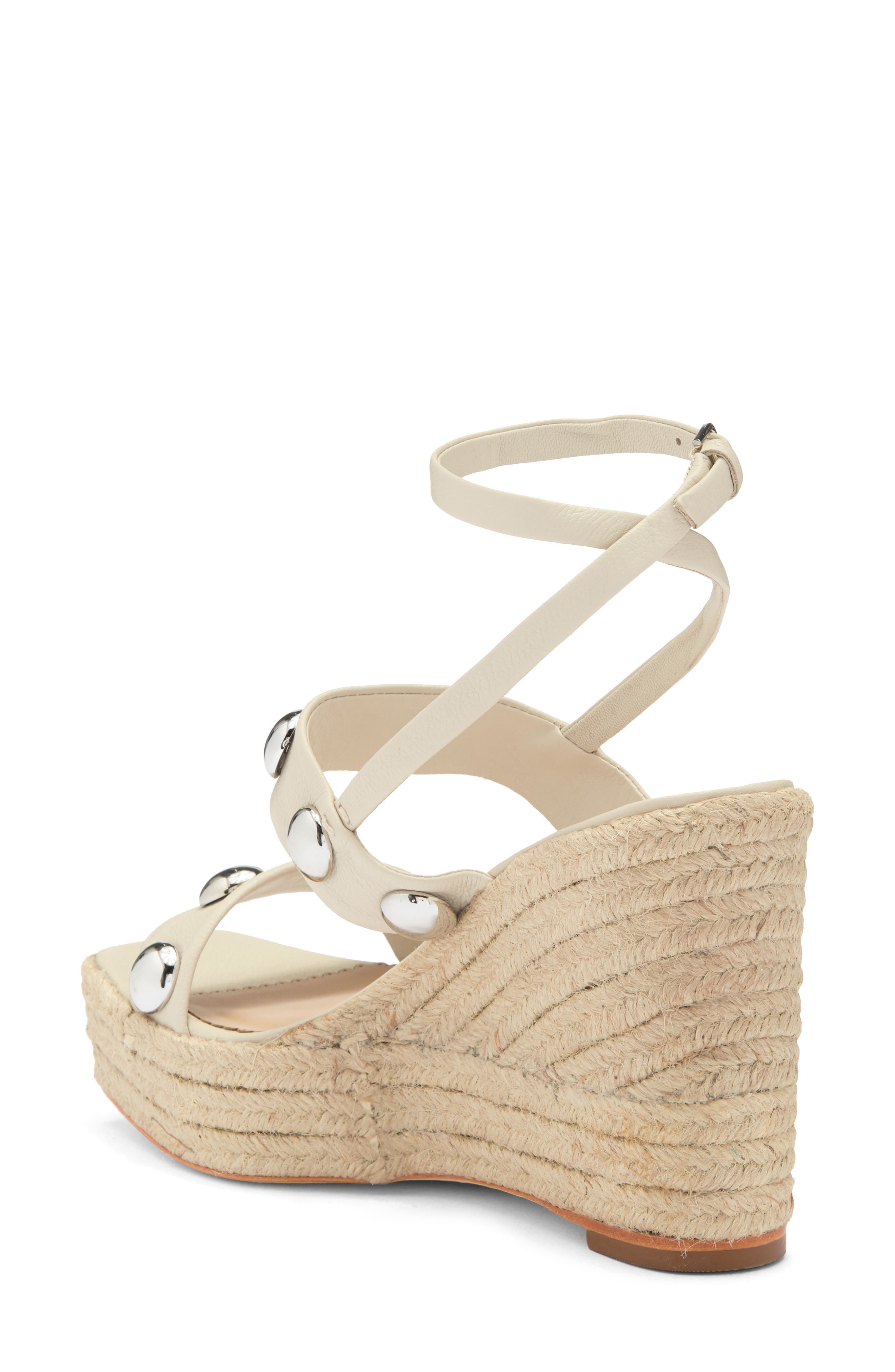 Georgia Studded Espadrille Ankle Strap Platform Wedge Sandal - image 2