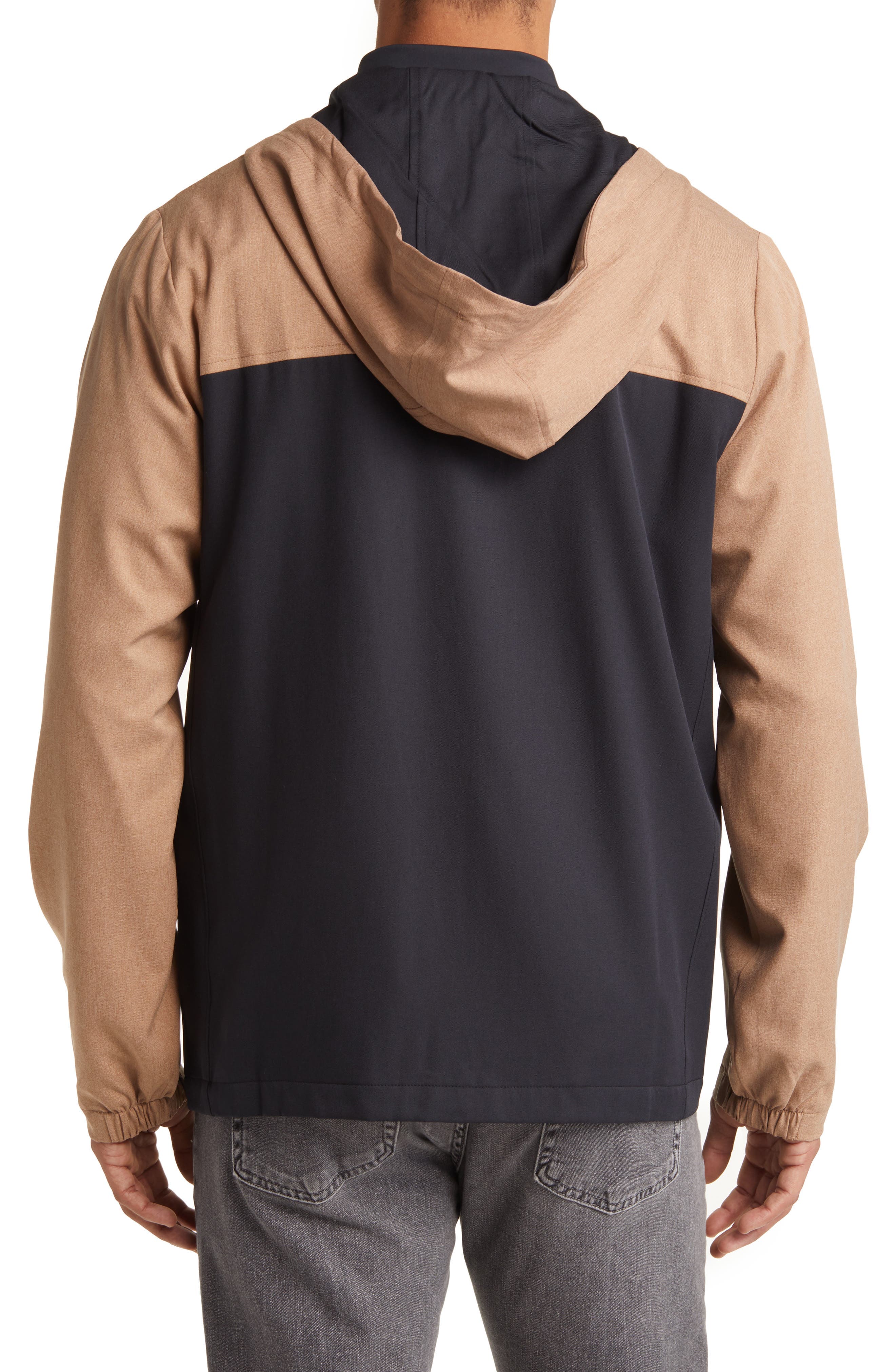 Beer Garden Colorblock Hooded Jacket - image 2