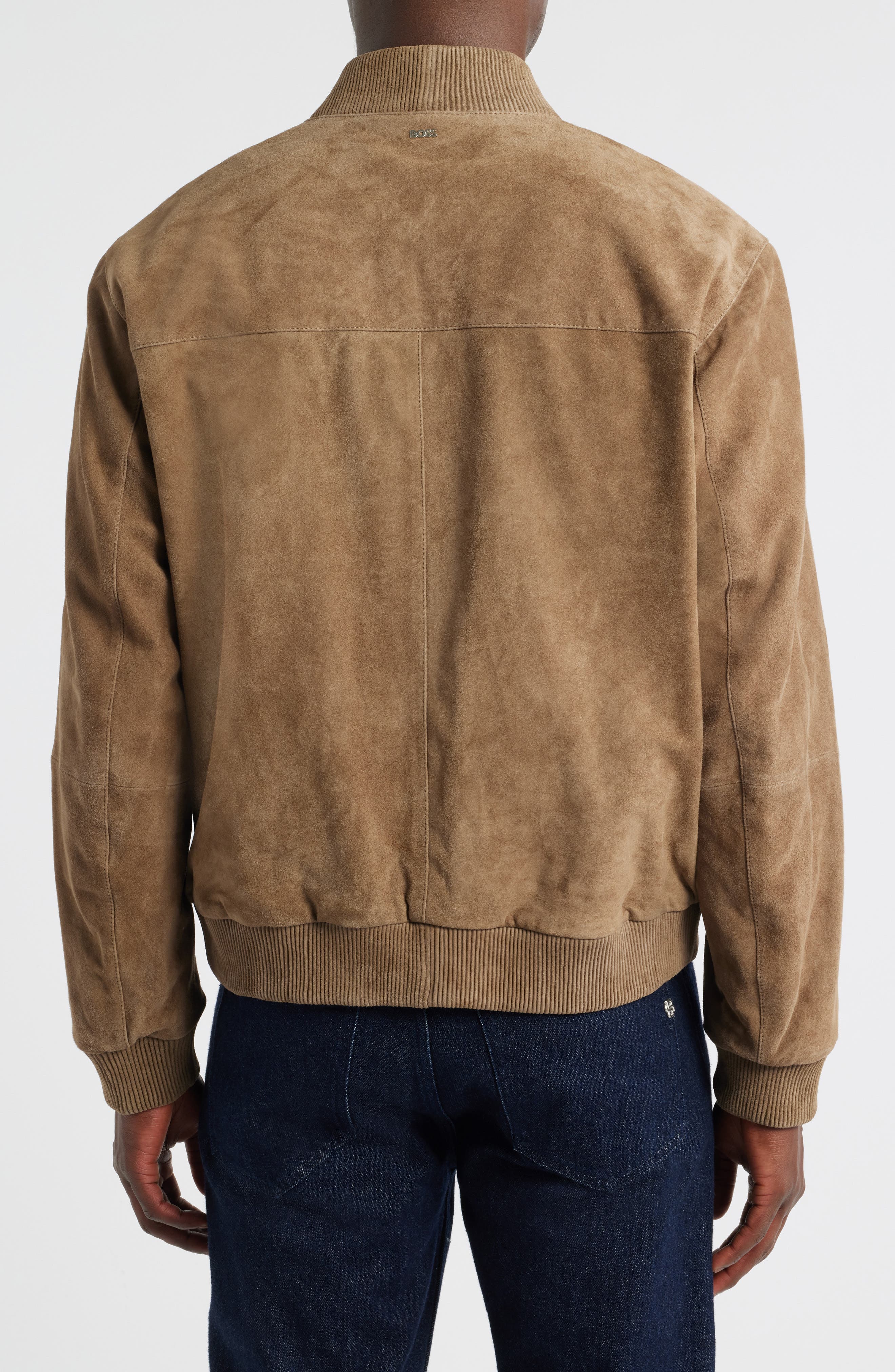 Muller Suede Bomber Jacket - image 2