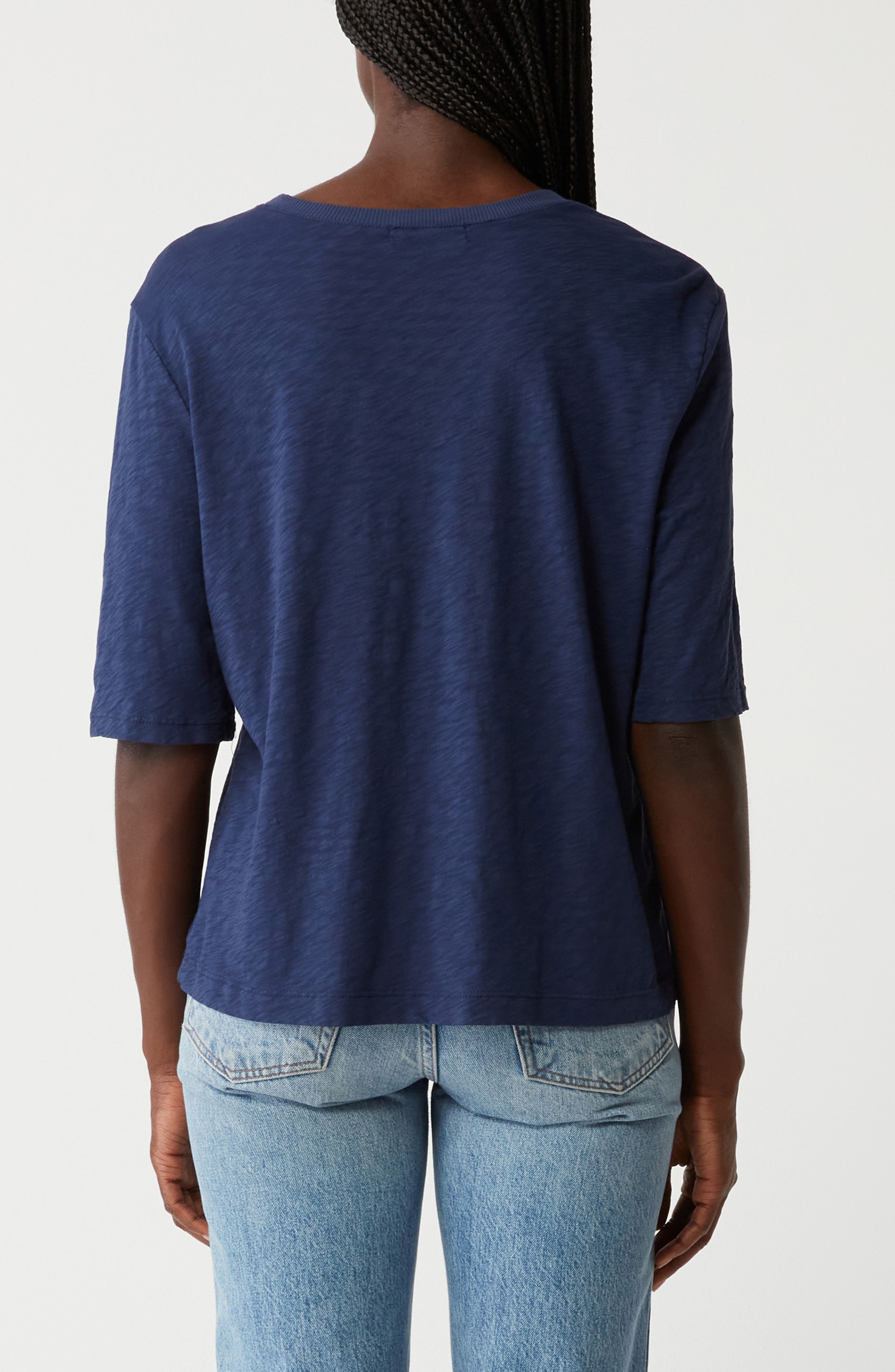 Reid Oversize Supima Cotton Slub T-Shirt - image 4