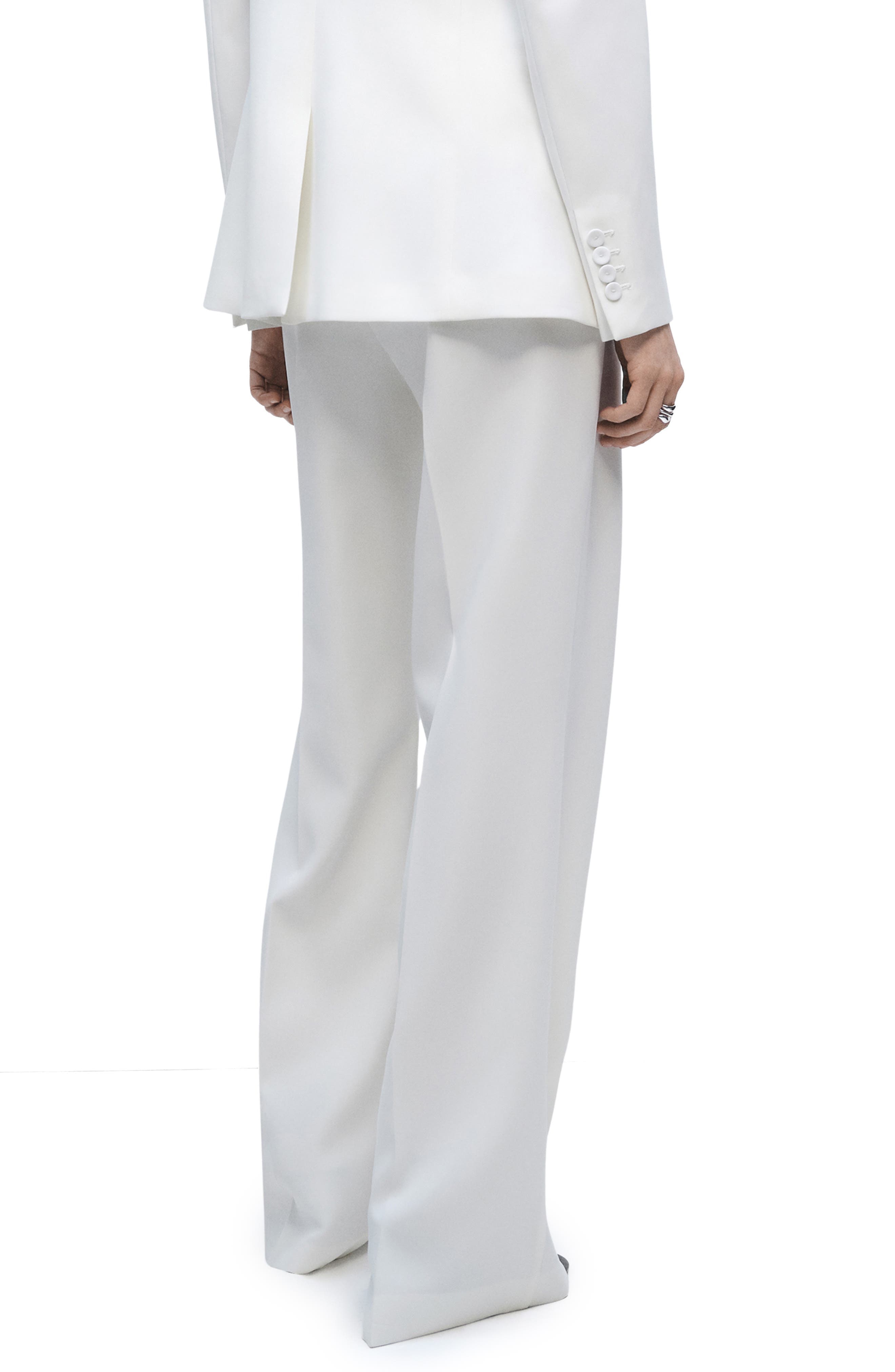 Wide Leg Suit Pants - image 2