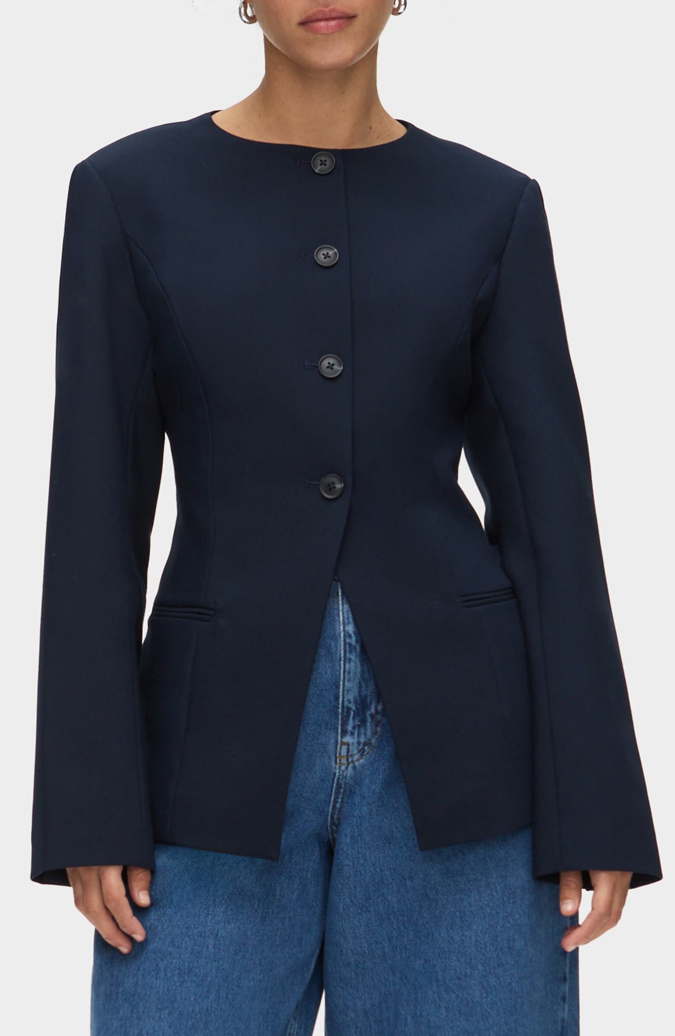 Daphne Collarless Jacket - image 1