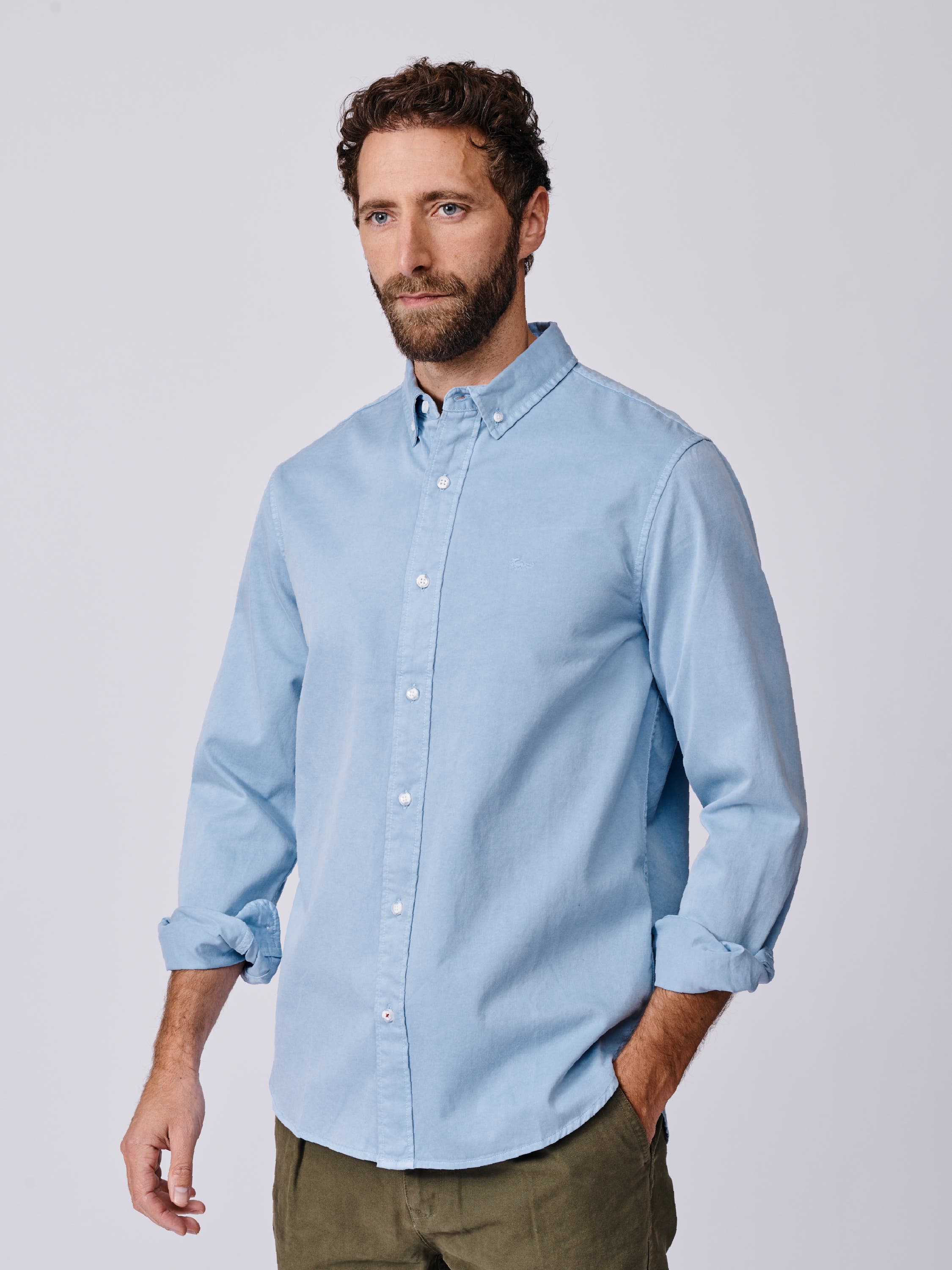 Hessle Long Sleeve Relaxed Fit Shirt - image 1