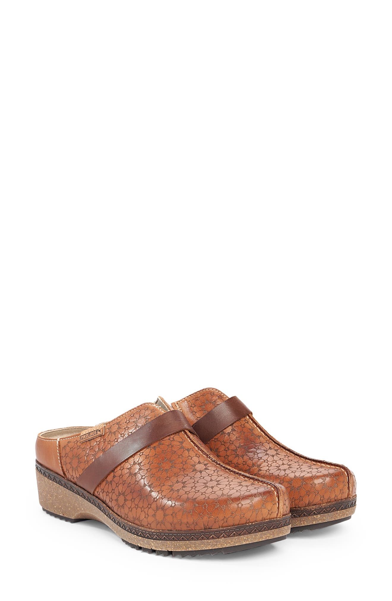 Granada Floral Embossed Clog - image 1