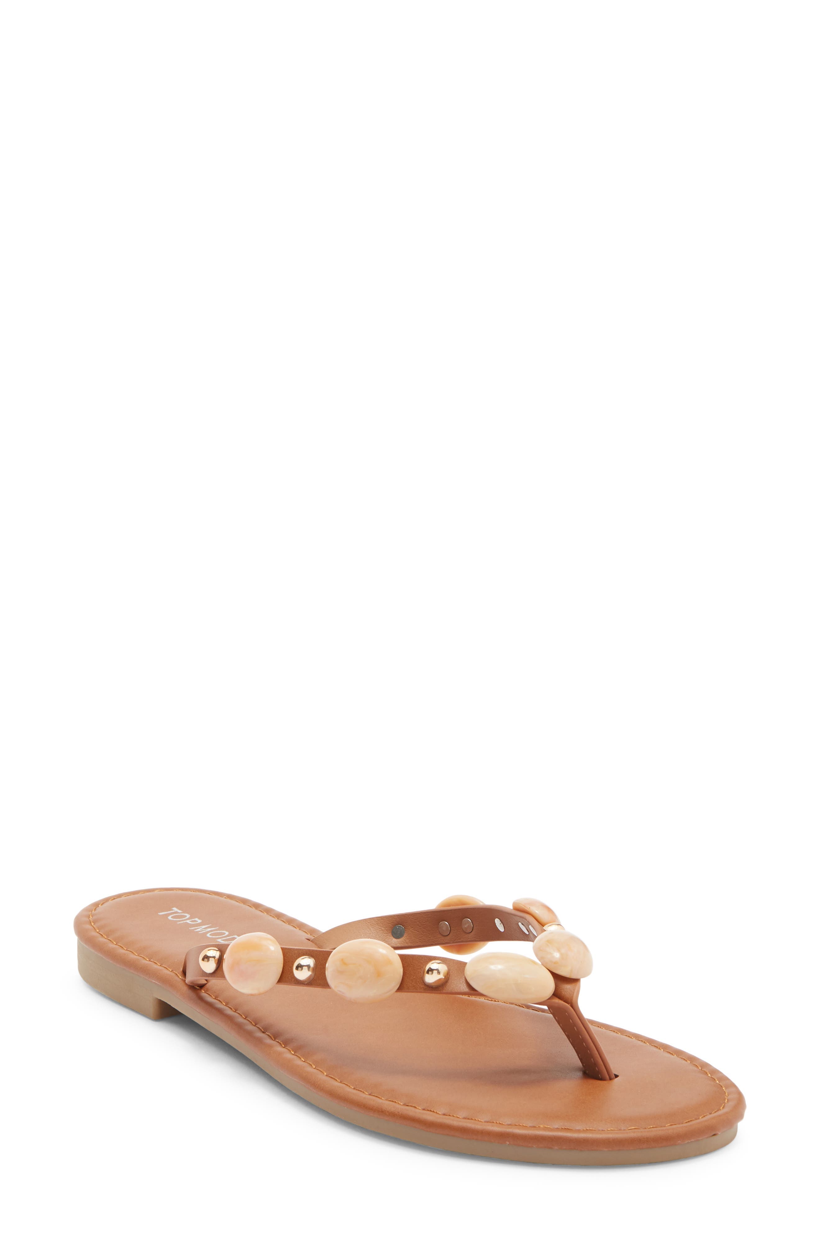Aria Studded Flip Flop - image 3